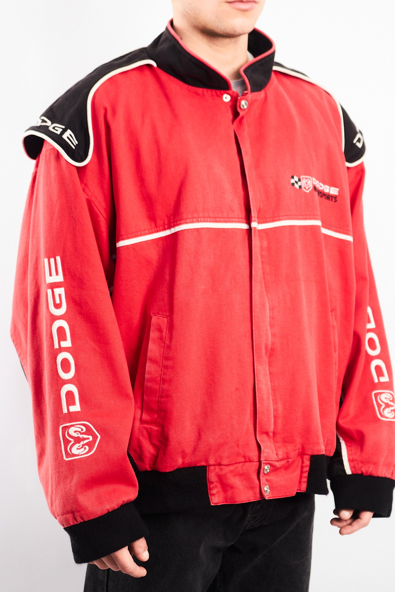 2000 Vintage Dodge Motorsports Nascar Racing Jacket (XL/XXL)