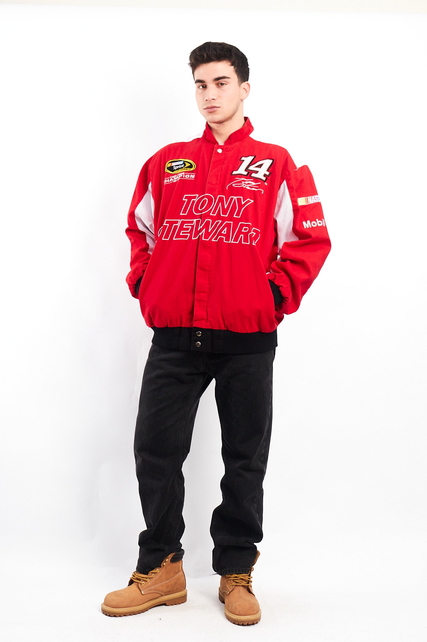 2005 Vintage Nascar Tony Stewart Racing Jacket (L/XL)