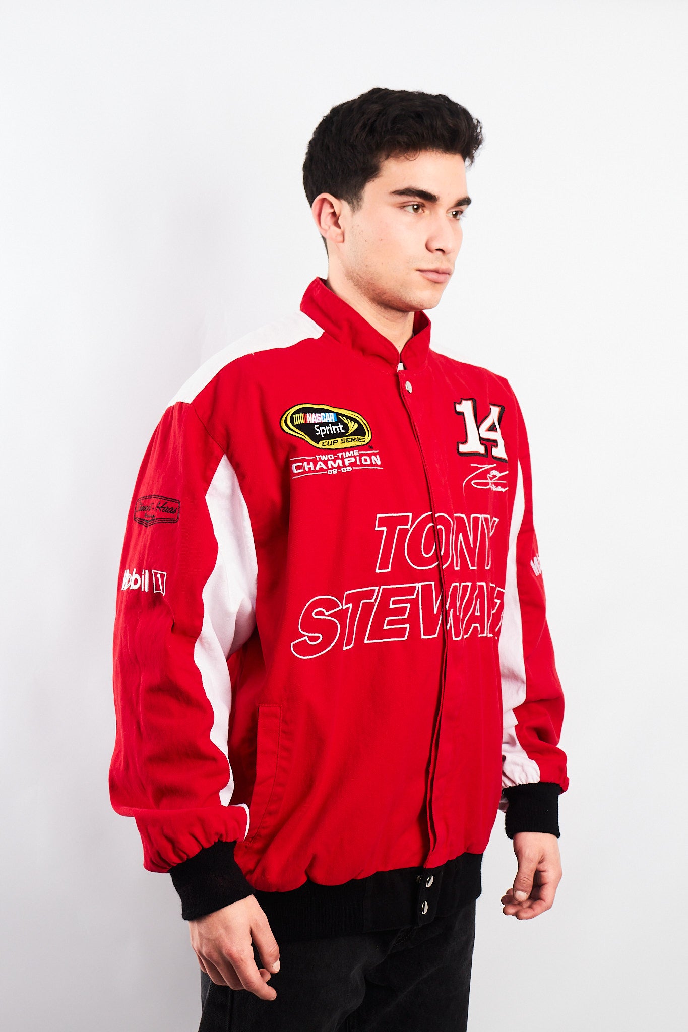 2005 Vintage Nascar Tony Stewart Racing Jacket (L/XL)