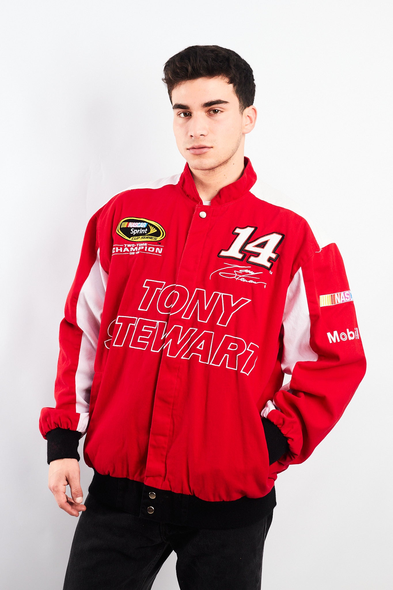 2005 Vintage Nascar Tony Stewart Racing Jacket (L/XL)