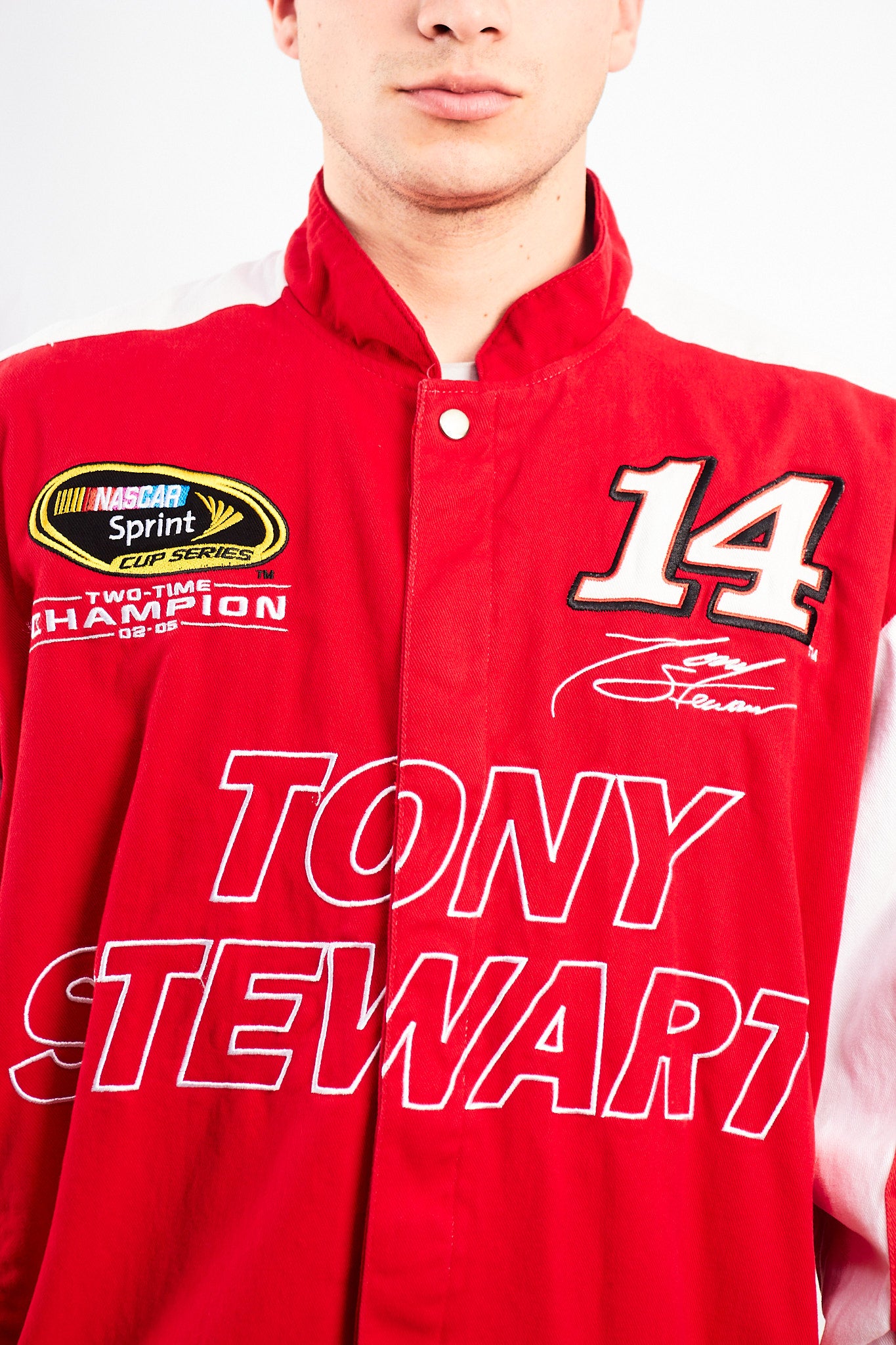 2005 Vintage Nascar Tony Stewart Racing Jacket (L/XL)