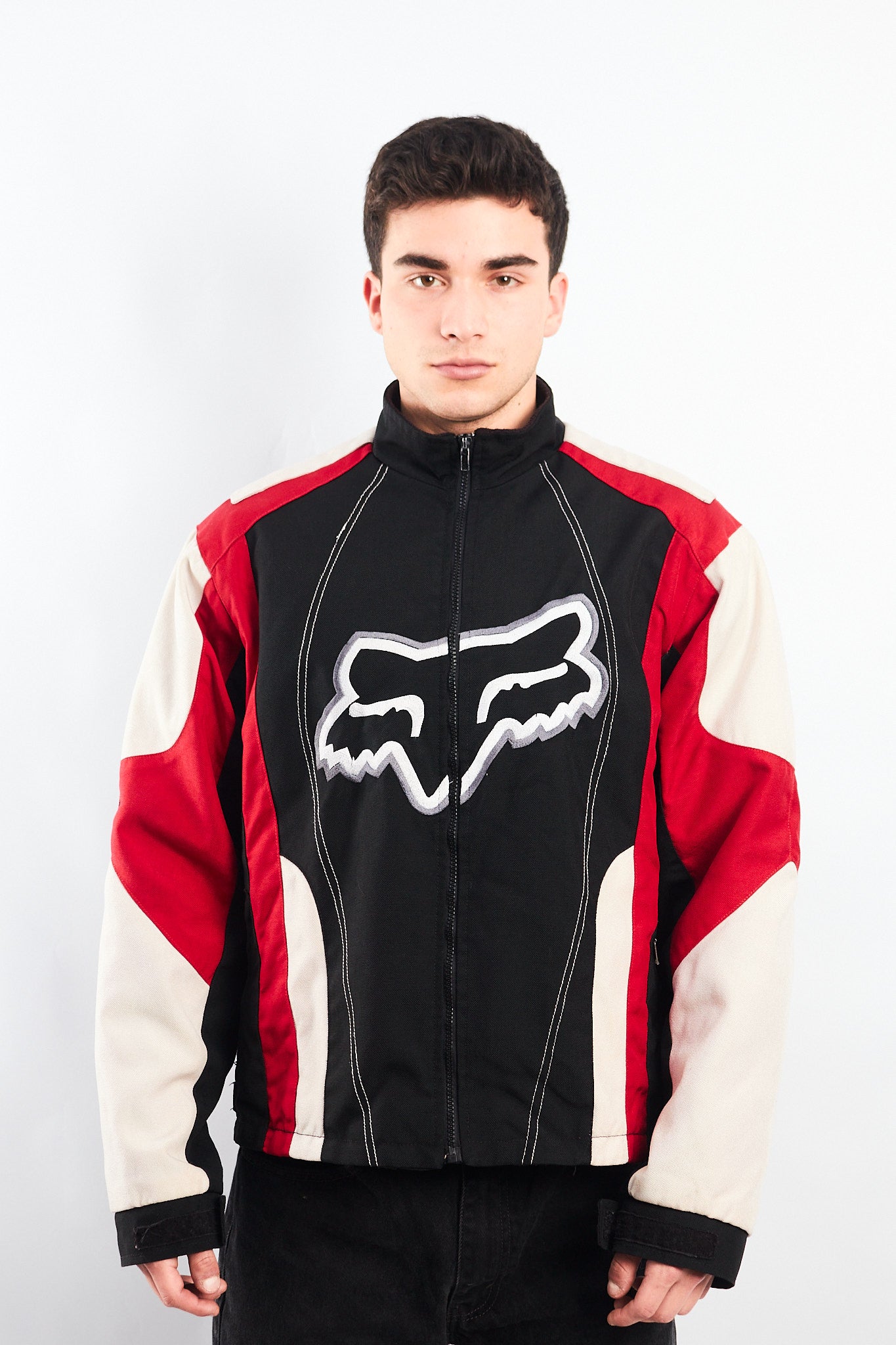 2000 Vintage Fox Moto Jacket (M/L)