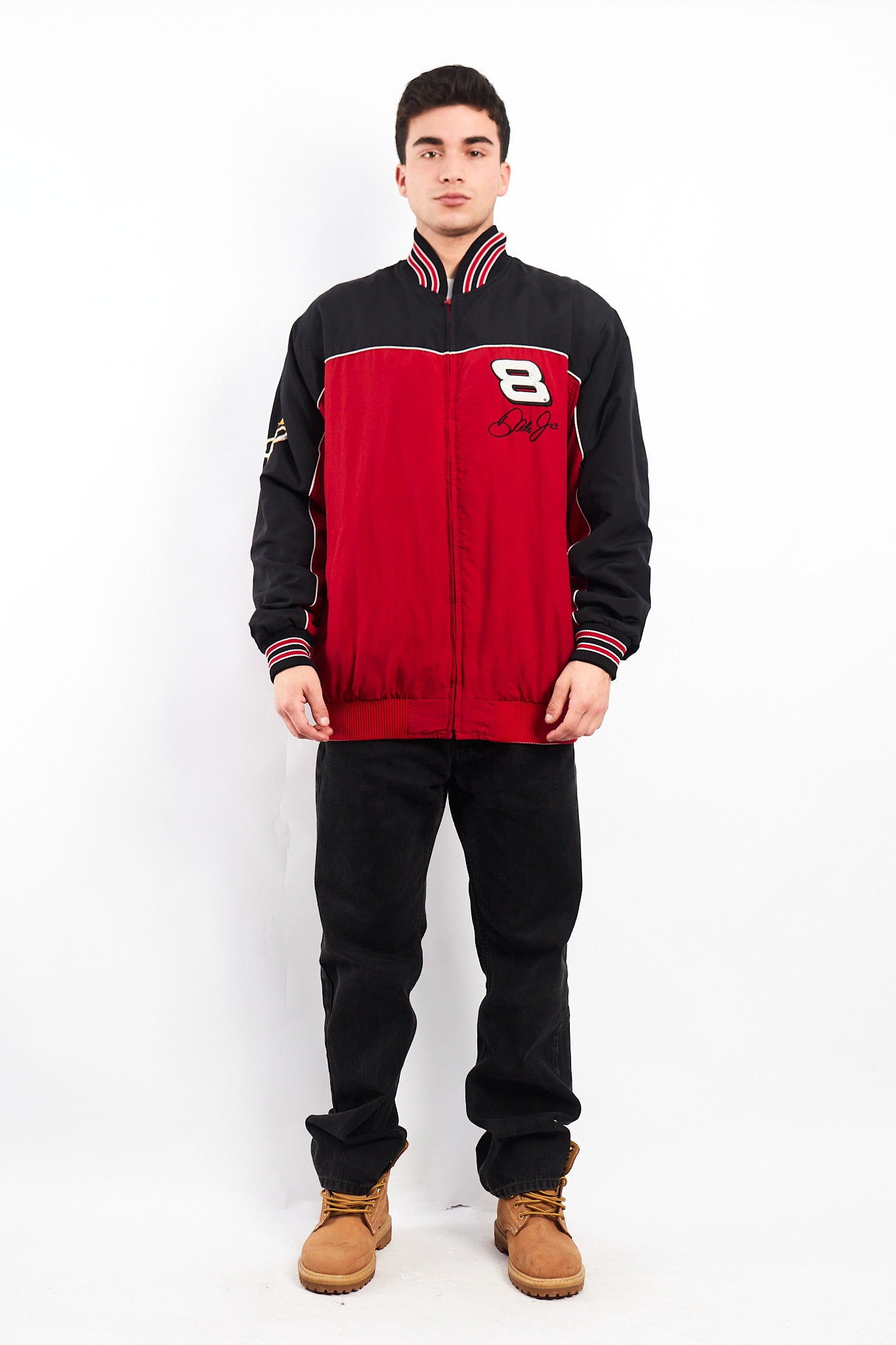2000 Chase Authentic Budweiser Dale Jr Reversible Racing Jacket (L/XL)
