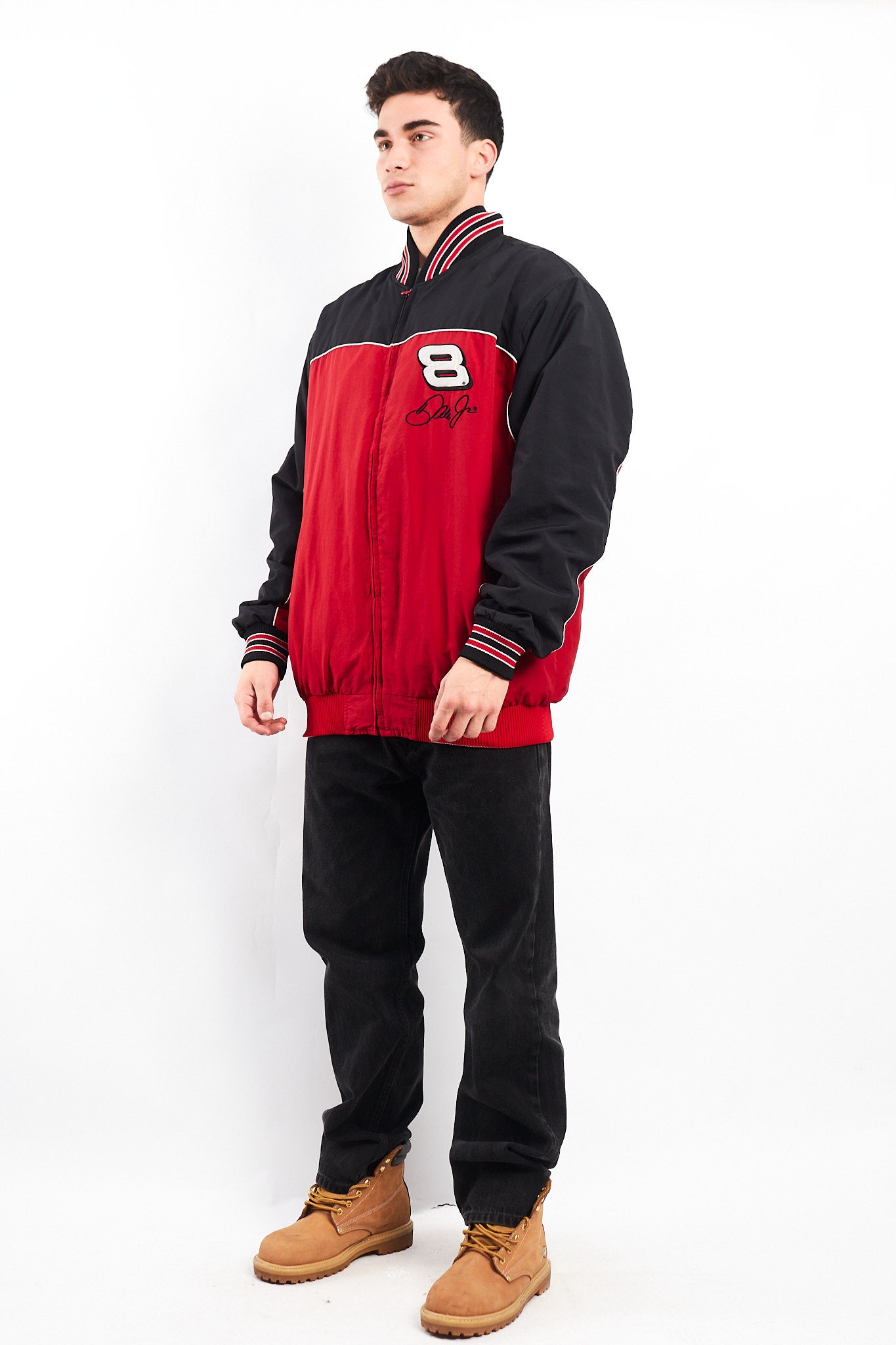 2000 Chase Authentic Budweiser Dale Jr Reversible Racing Jacket (L/XL)