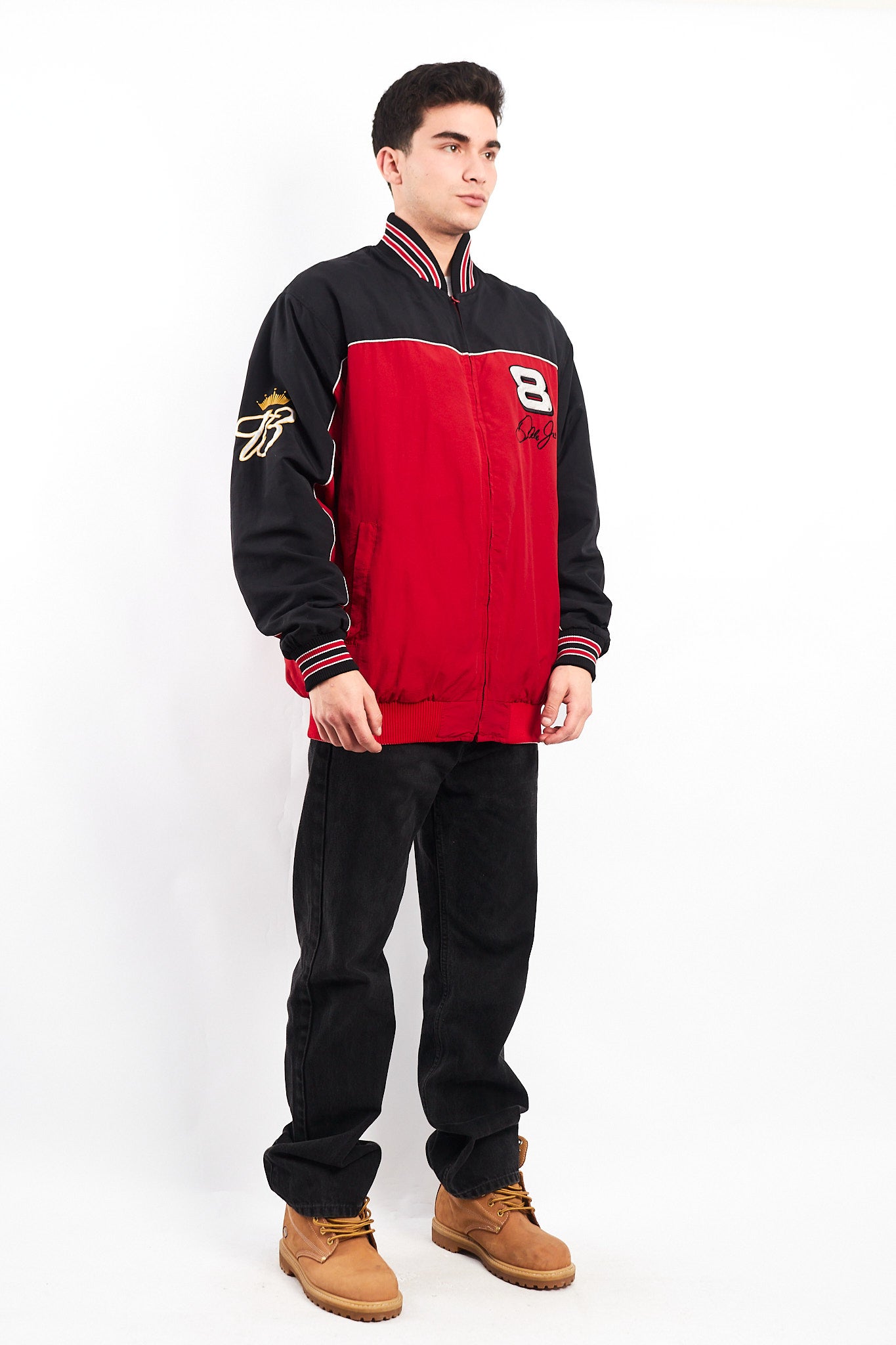2000 Chase Authentic Budweiser Dale Jr Reversible Racing Jacket (L/XL)