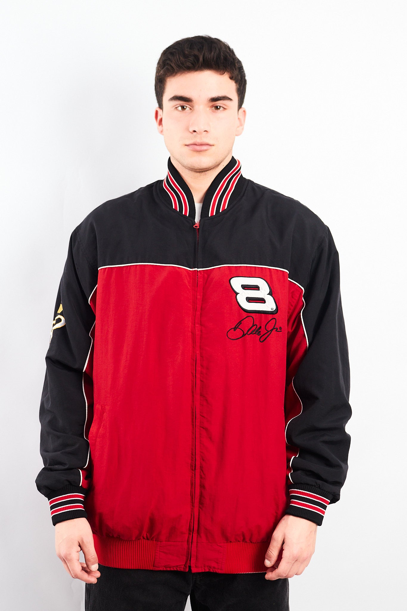 2000 Chase Authentic Budweiser Dale Jr Reversible Racing Jacket (L/XL)