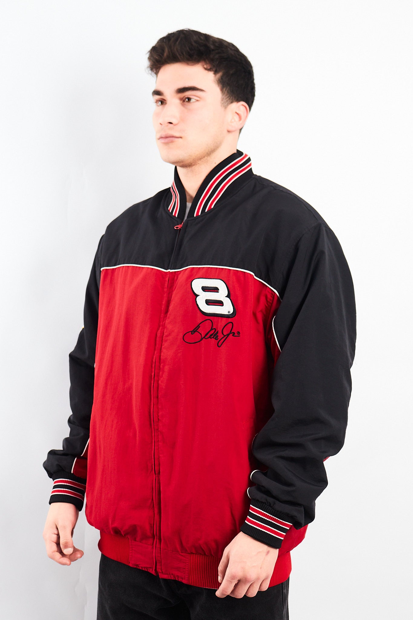 2000 Chase Authentic Budweiser Dale Jr Reversible Racing Jacket (L/XL)
