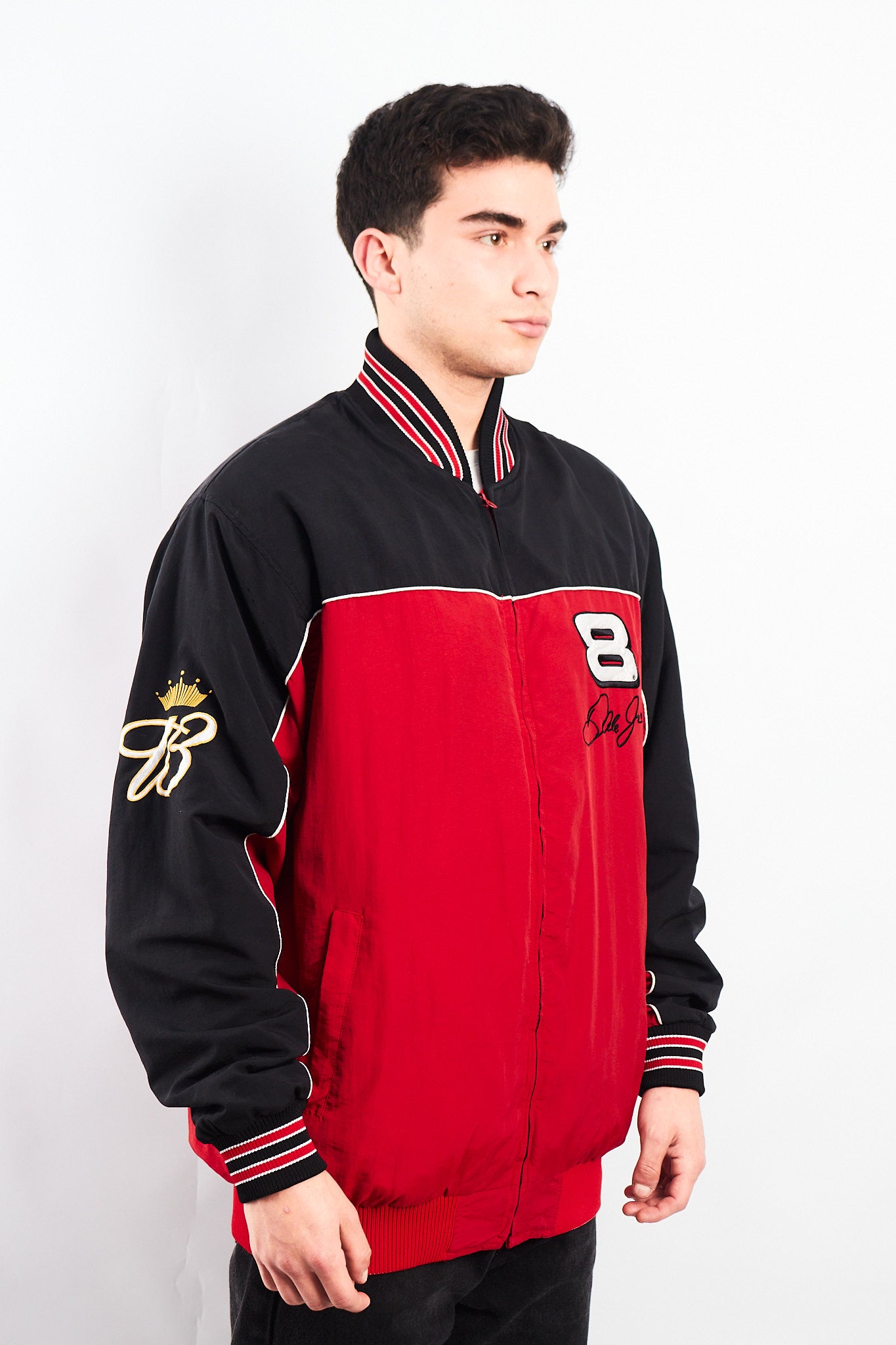 2000 Chase Authentic Budweiser Dale Jr Reversible Racing Jacket (L/XL)