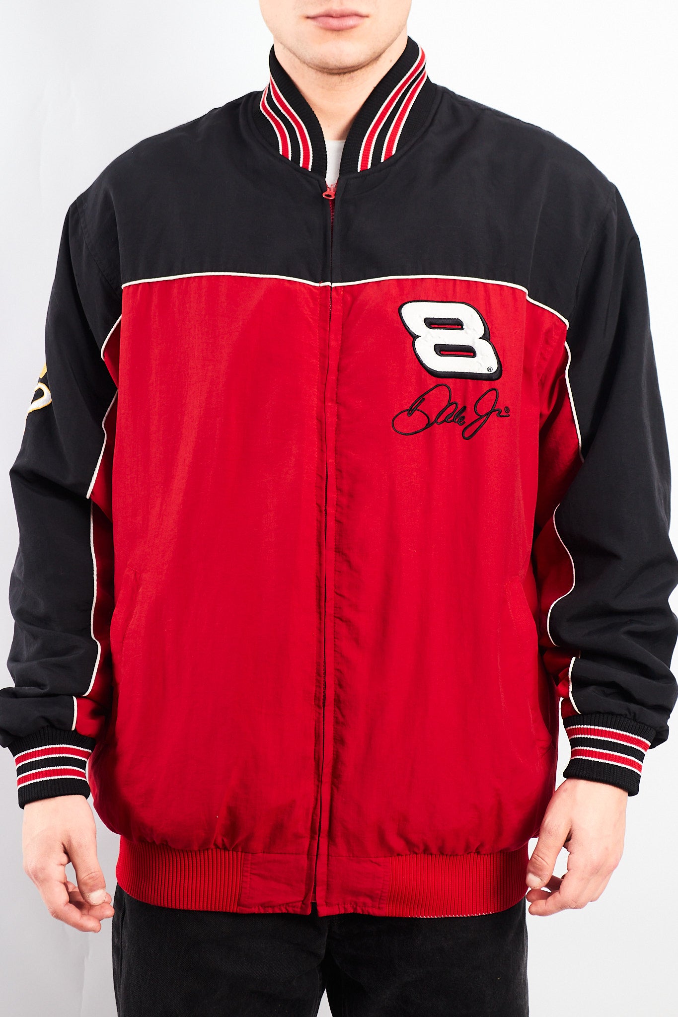 2000 Chase Authentic Budweiser Dale Jr Reversible Racing Jacket (L/XL)