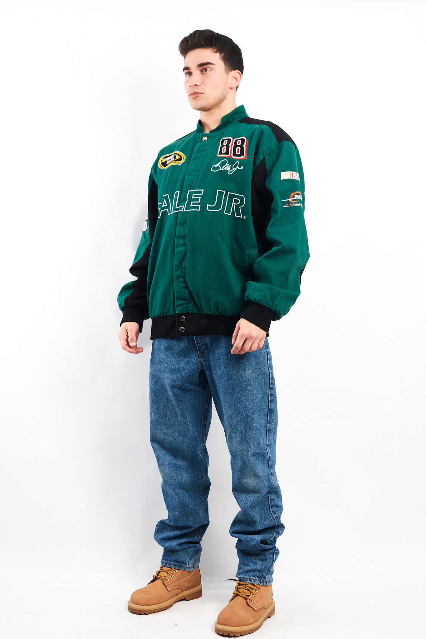 2008 Vintage AMP Energy Nascar Dale Jr Racing Jacket (L)