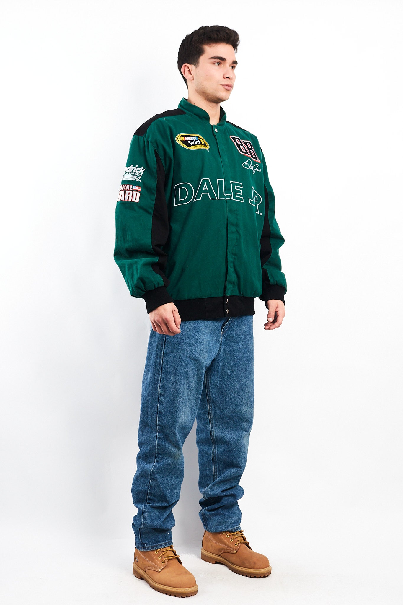 2008 Vintage AMP Energy Nascar Dale Jr Racing Jacket (L)