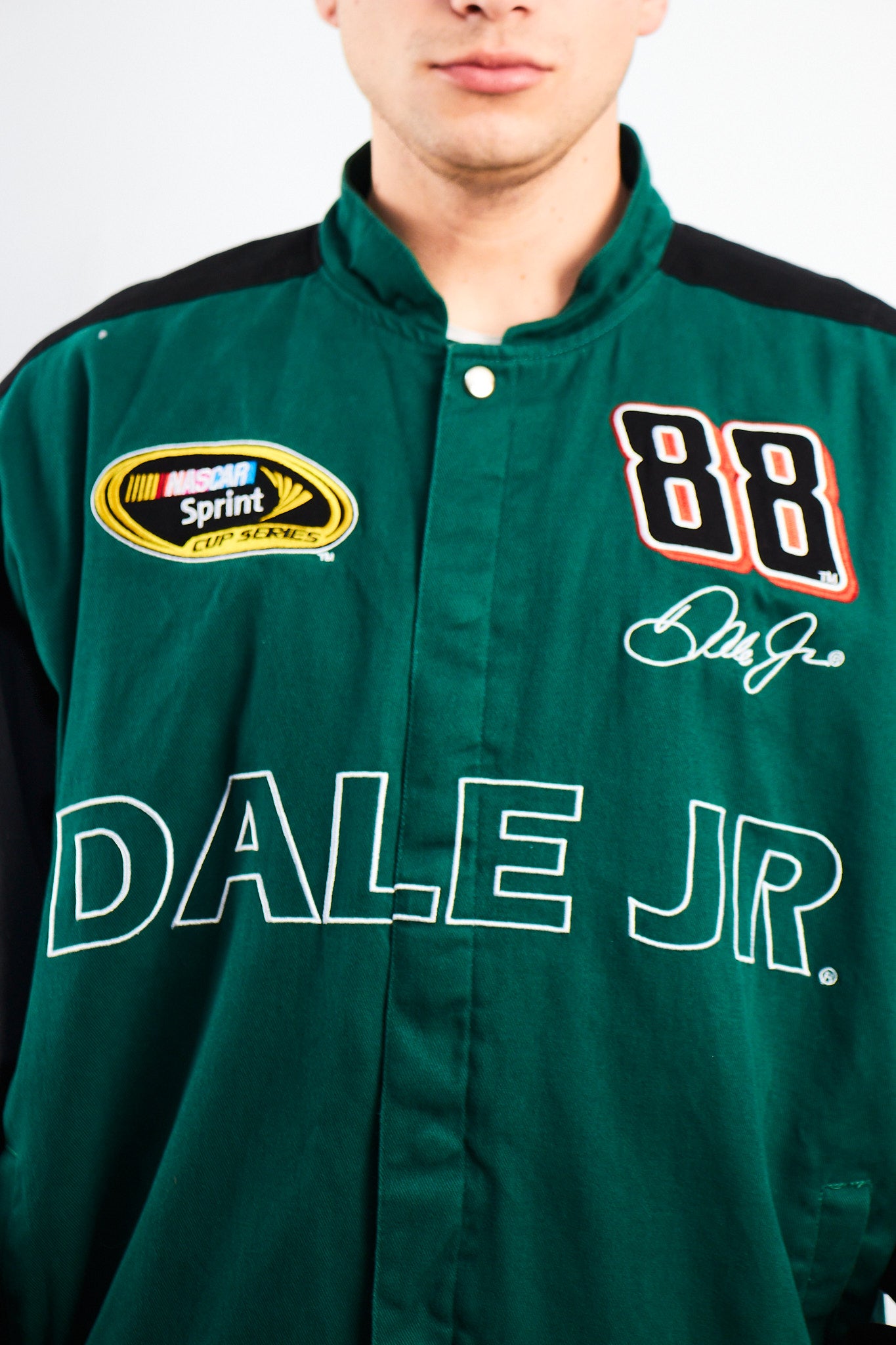 2008 Vintage AMP Energy Nascar Dale Jr Racing Jacket (L)