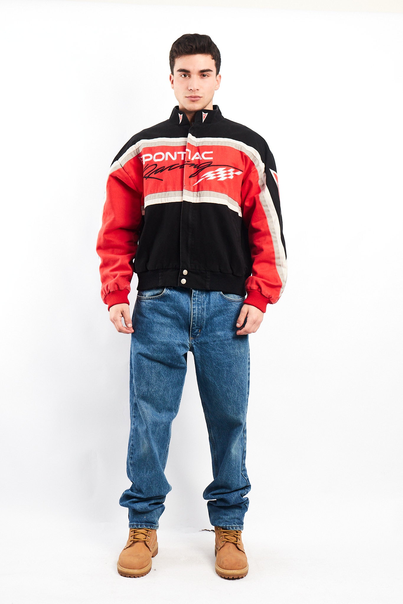 2000 Vintage Pontiac Nascar Racing Jacket (M/L)