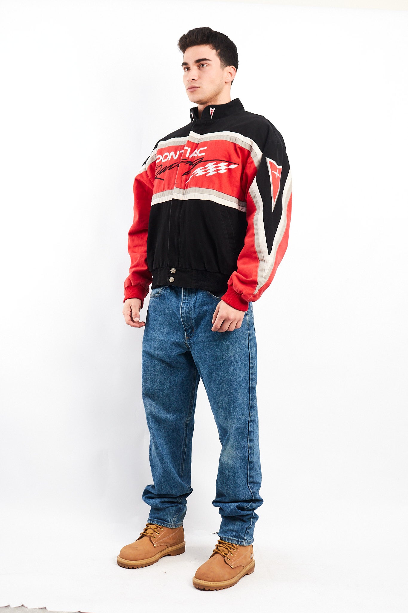 2000 Vintage Pontiac Nascar Racing Jacket (M/L)