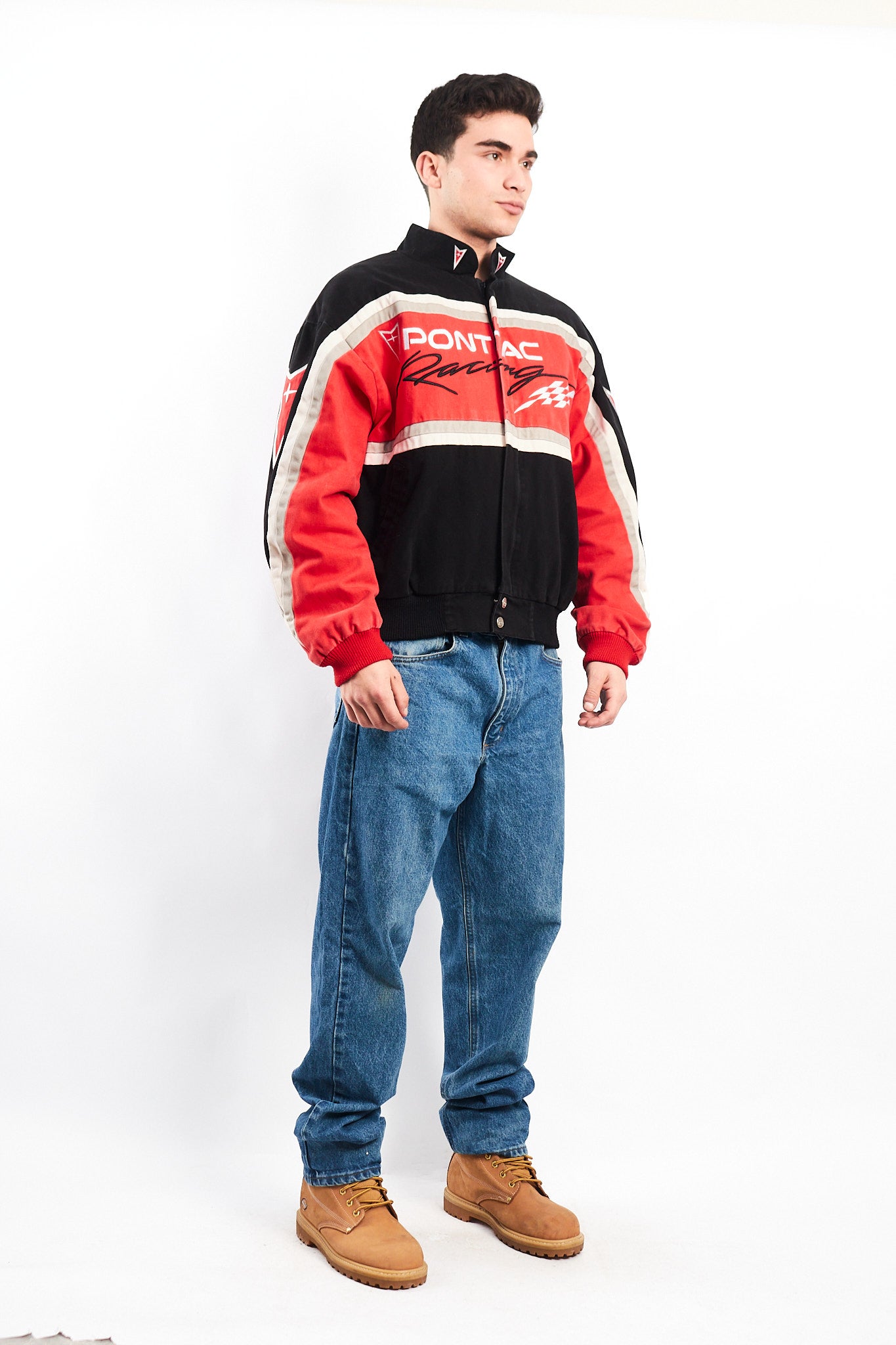2000 Vintage Pontiac Nascar Racing Jacket (M/L)