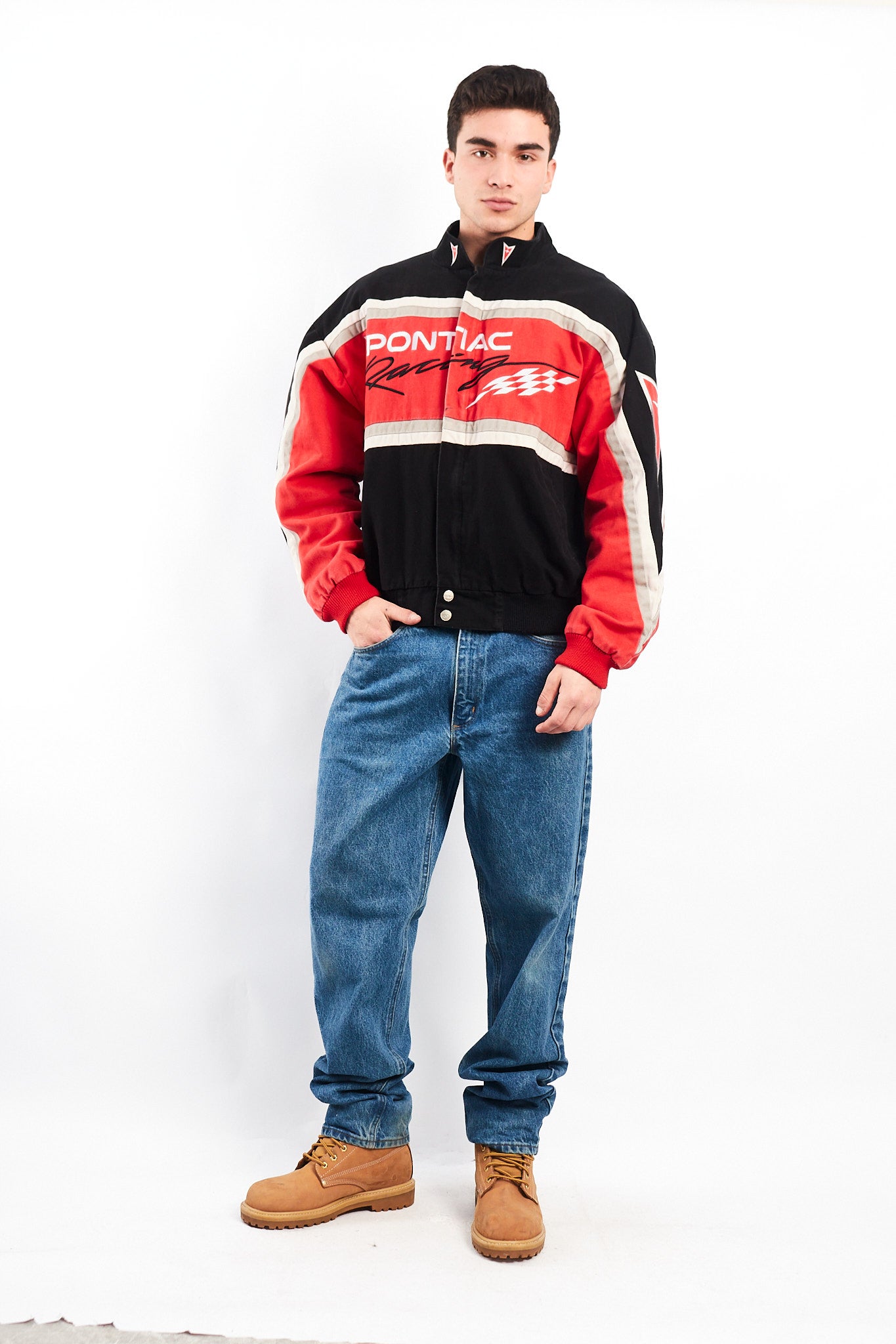 2000 Vintage Pontiac Nascar Racing Jacket (M/L)