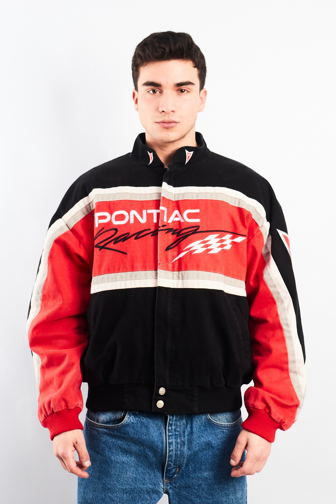 2000 Vintage Pontiac Nascar Racing Jacket (M/L)