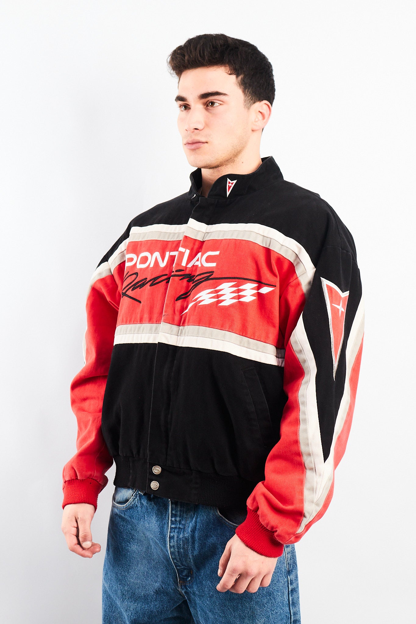 2000 Vintage Pontiac Nascar Racing Jacket (M/L)