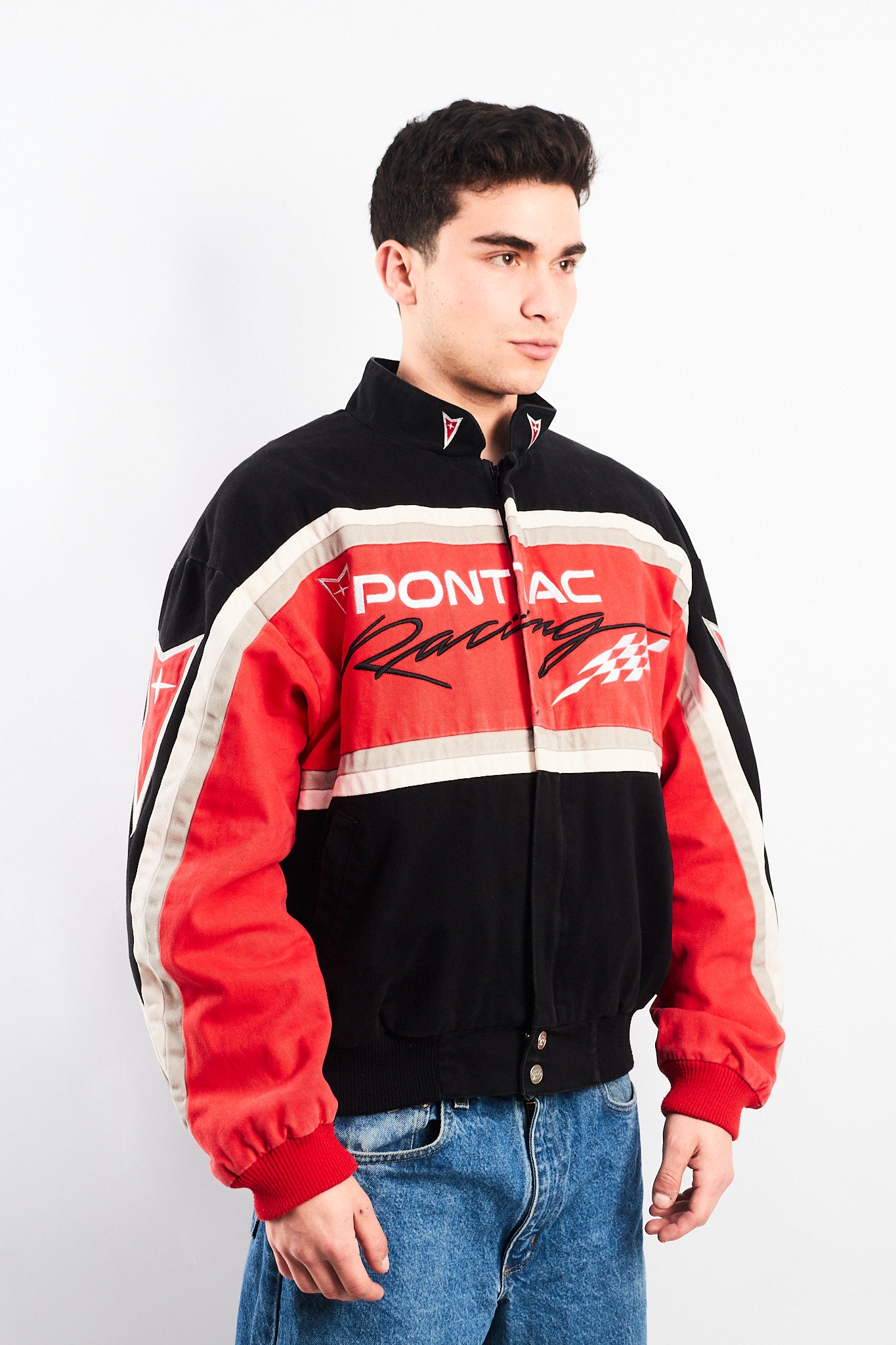 2000 Vintage Pontiac Nascar Racing Jacket (M/L)