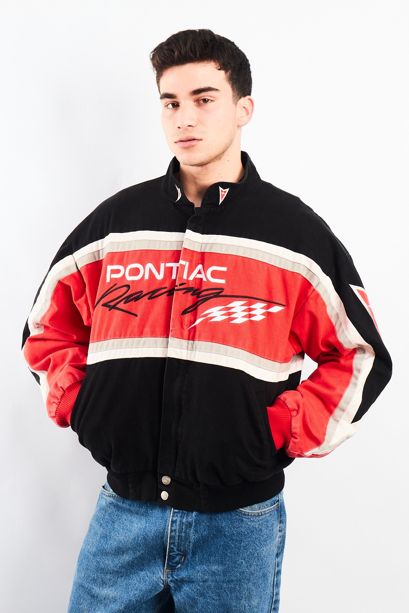 2000 Vintage Pontiac Nascar Racing Jacket (M/L)
