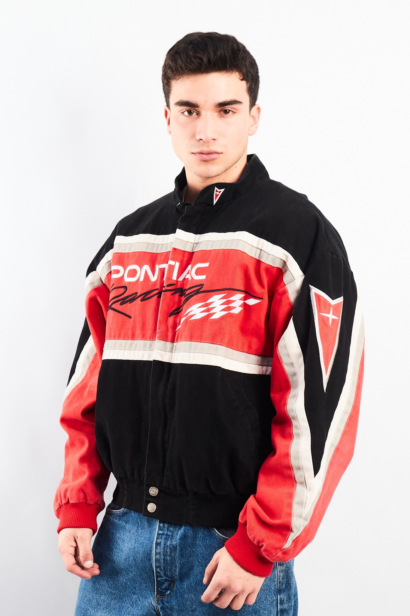2000 Vintage Pontiac Nascar Racing Jacket (M/L)