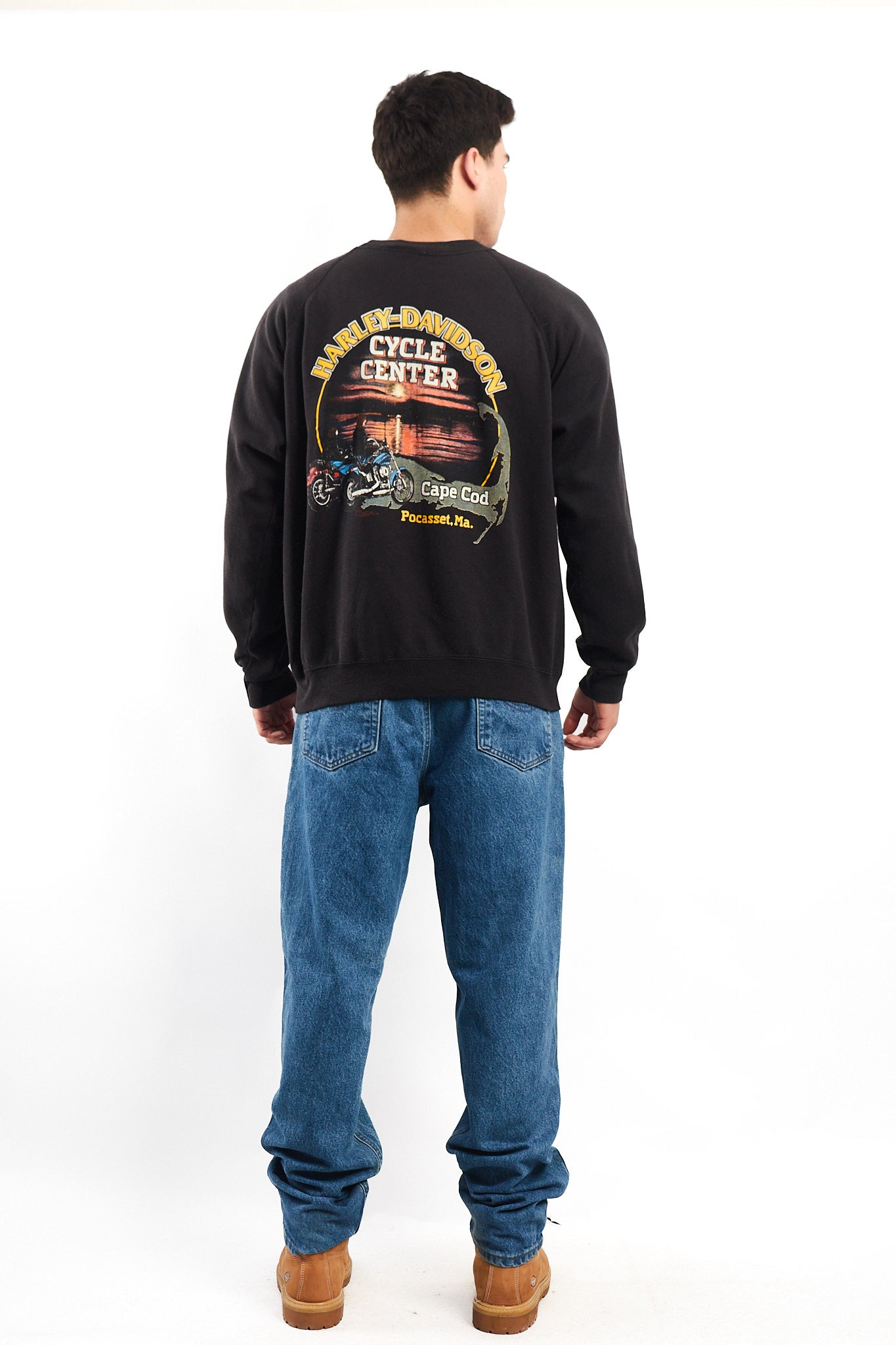 1992 Vintage Harley Davidson Big Logo Crewneck (L)