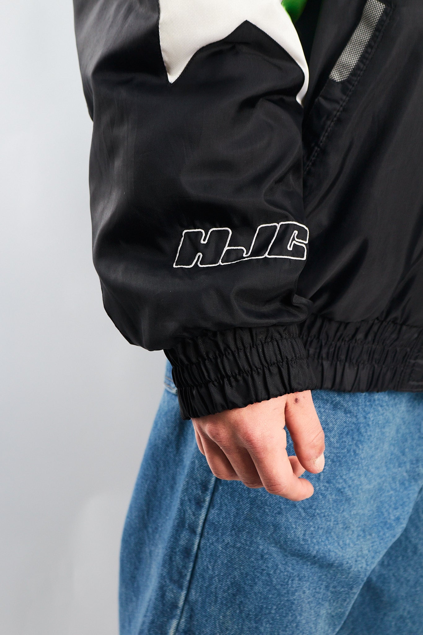 1990 Vintage HJC Puffer Moto Jacket (XL)