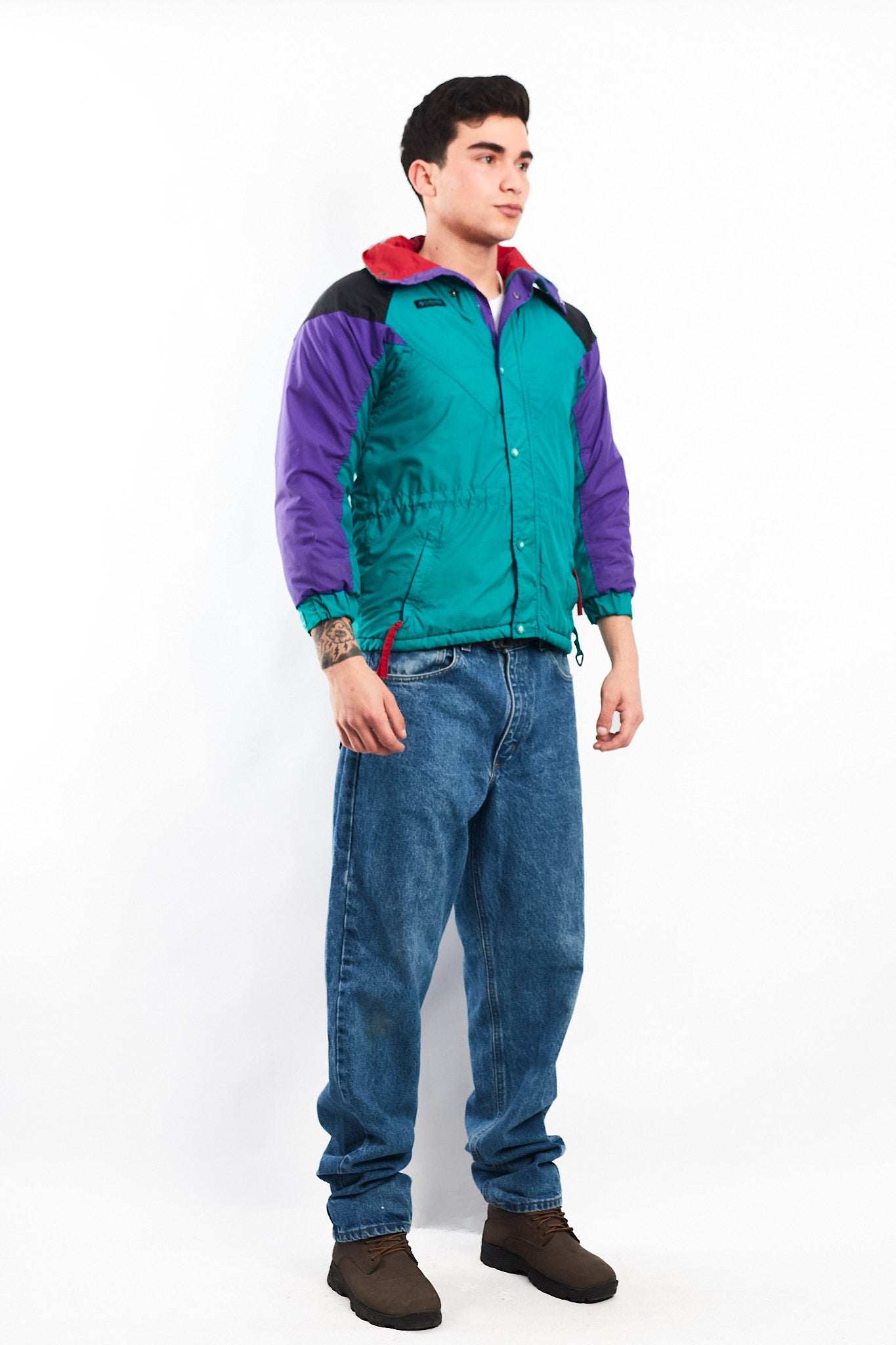1990 Columbia Impermeable Retro Padded Ski Jacket (S)