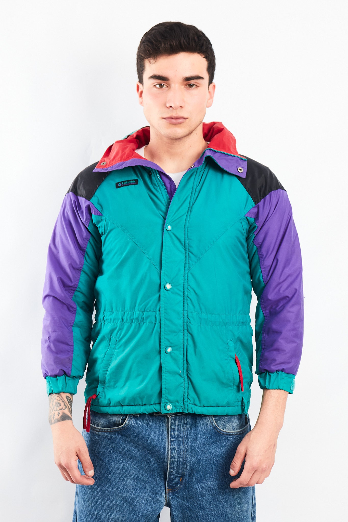 1990 Columbia Impermeable Retro Padded Ski Jacket (S)