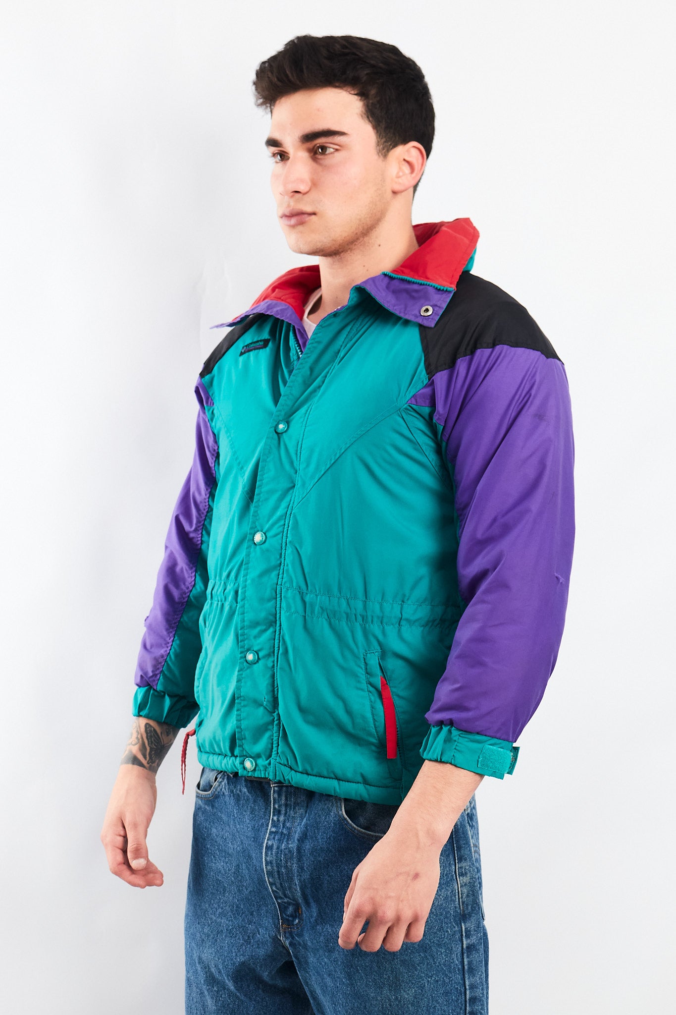 1990 Columbia Impermeable Retro Padded Ski Jacket (S)