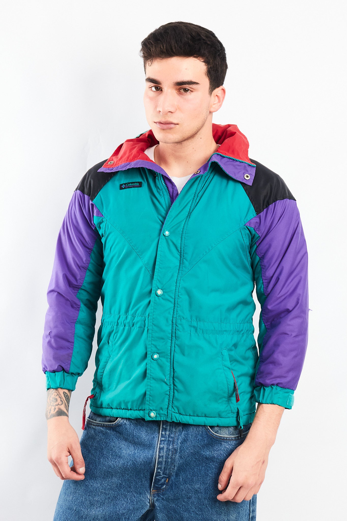 1990 Columbia Impermeable Retro Padded Ski Jacket (S)
