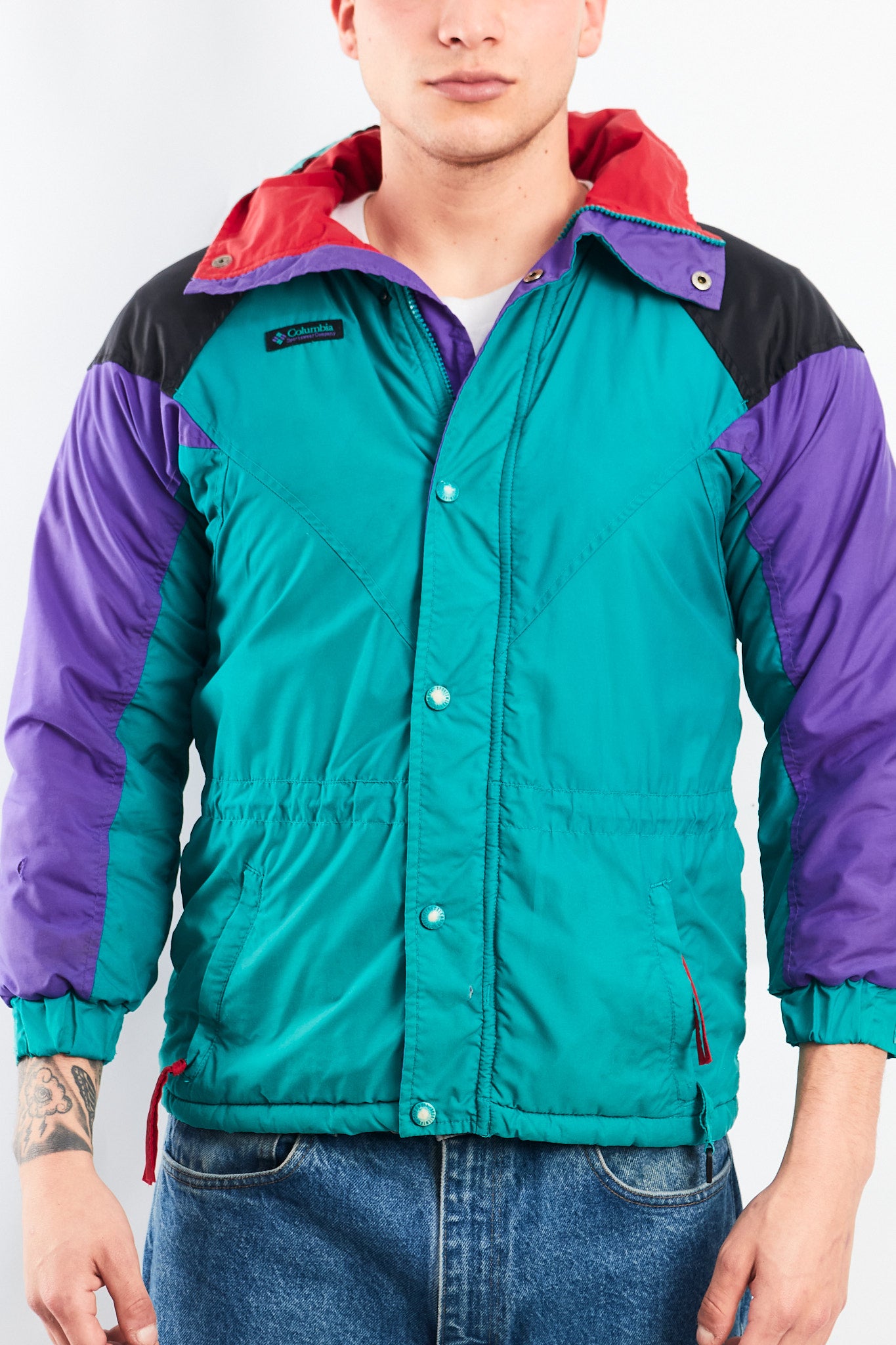 1990 Columbia Impermeable Retro Padded Ski Jacket (S)
