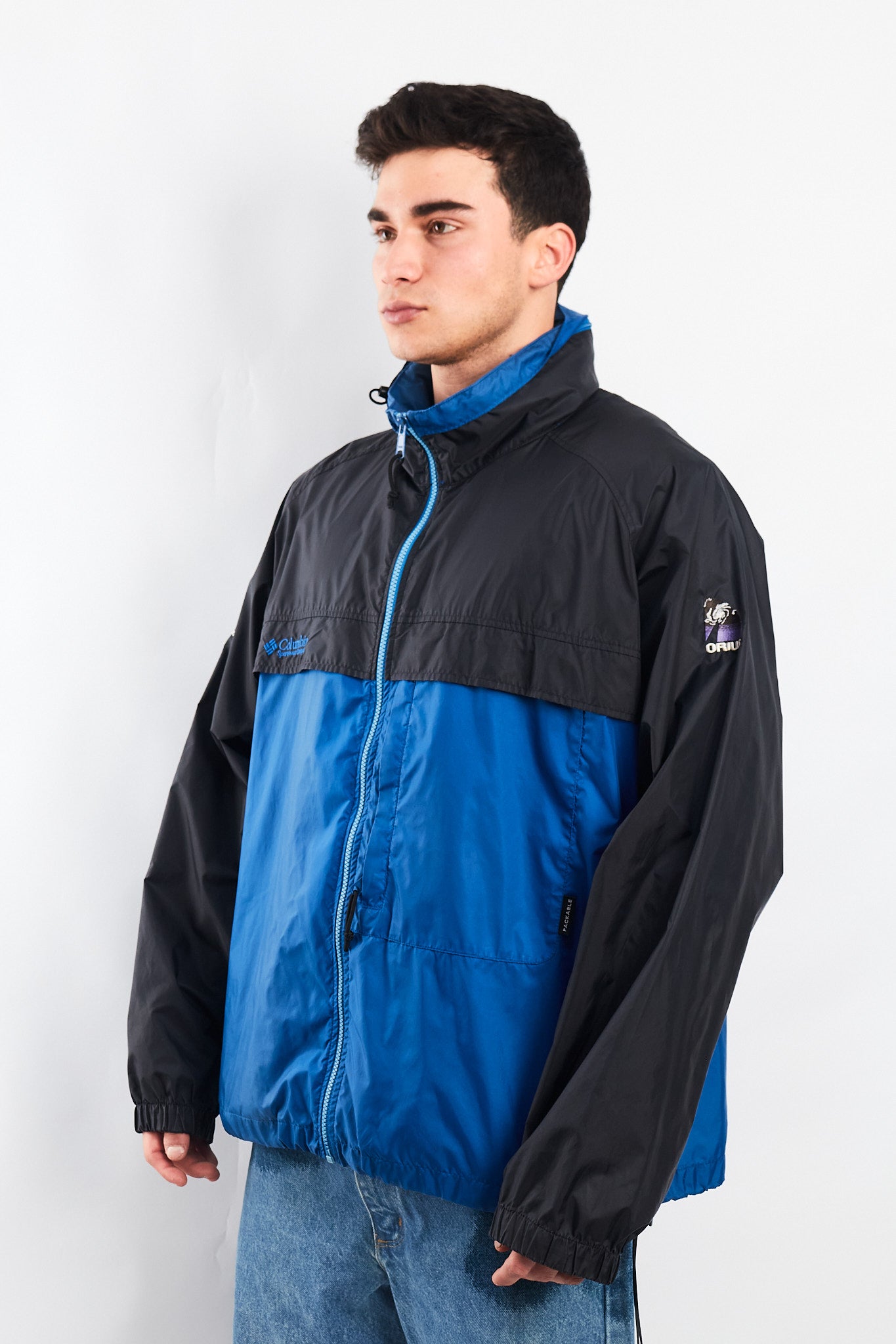2000 Columbia Impermeable Convertible Windbreaker (L/XL)