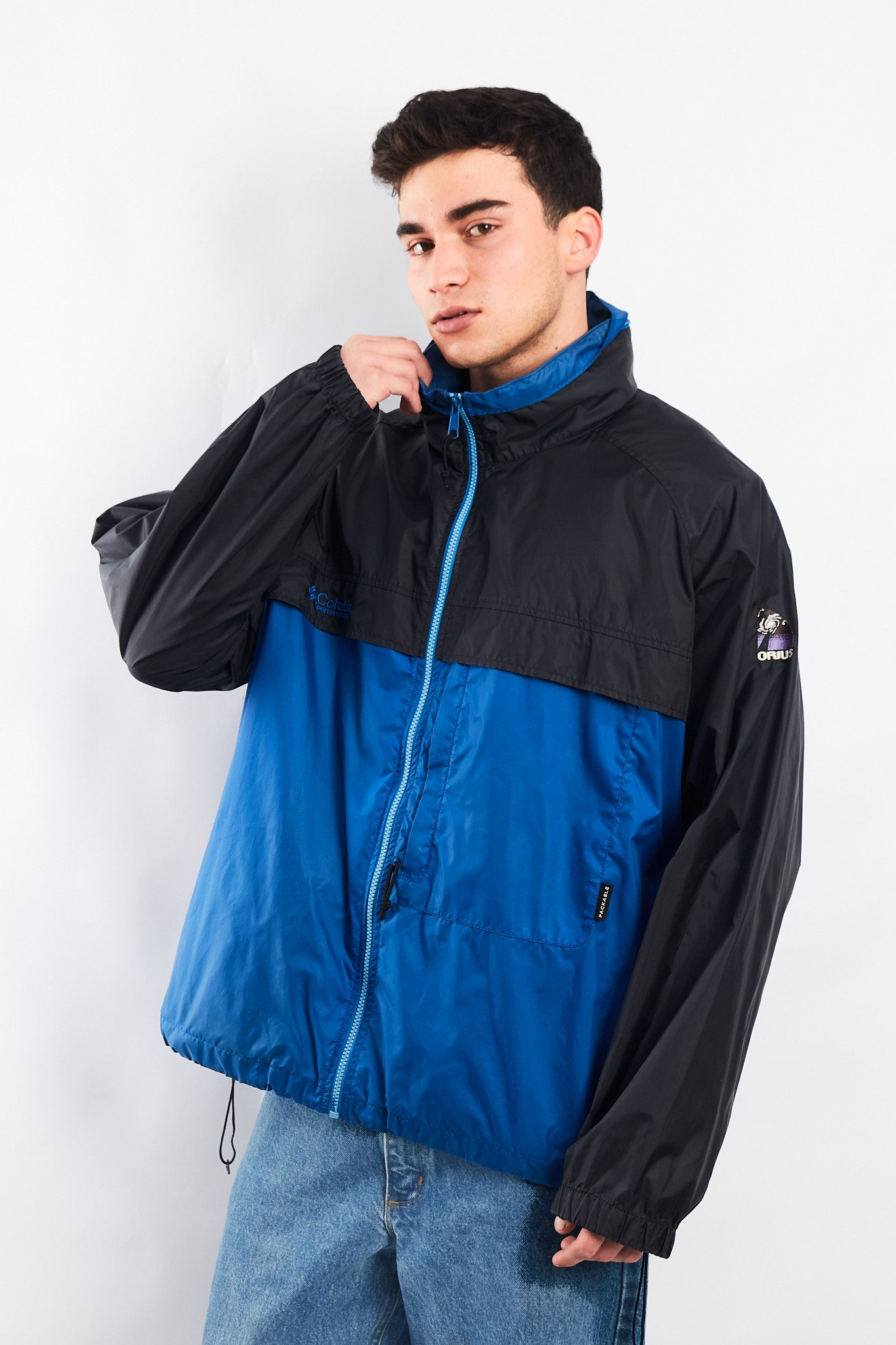 2000 Columbia Impermeable Convertible Windbreaker (L/XL)
