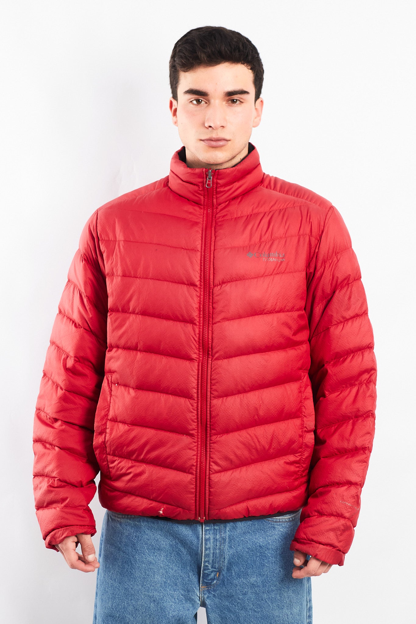 2000 Columbia Omniheat Down Puffer Jacket (M/L)