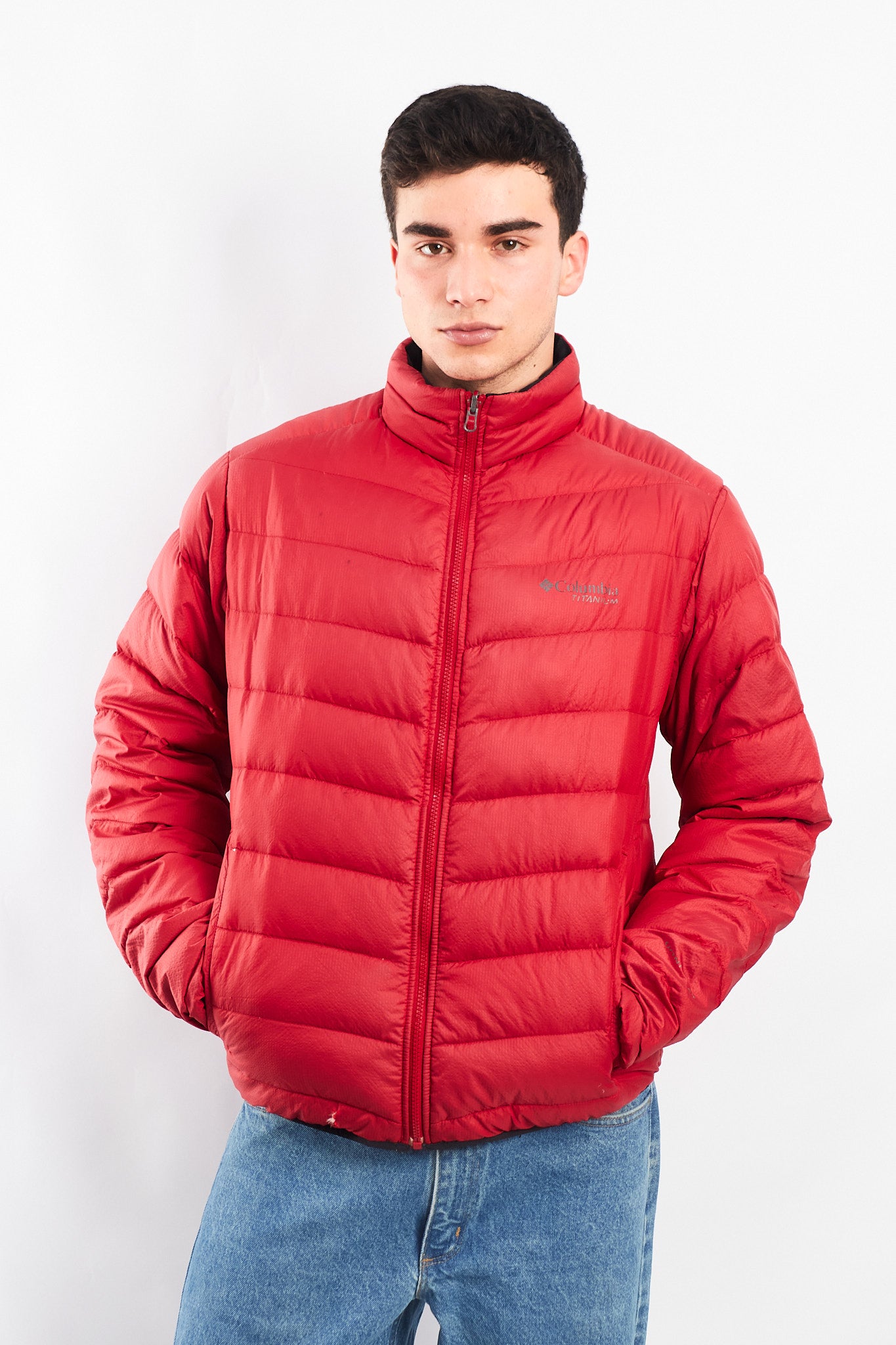 2000 Columbia Omniheat Down Puffer Jacket (M/L)