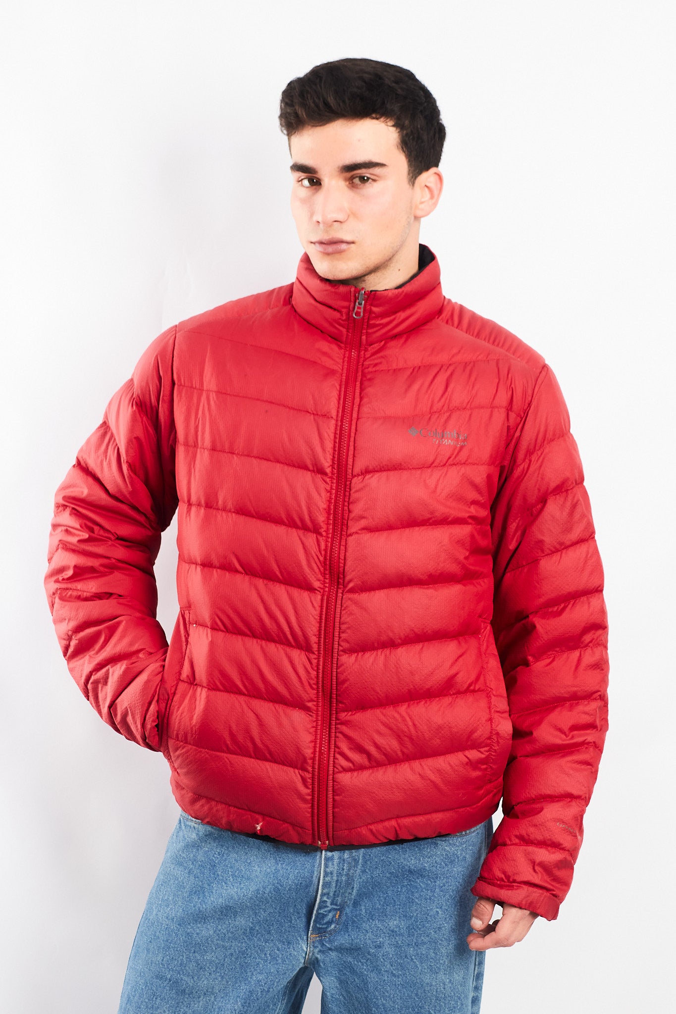 2000 Columbia Omniheat Down Puffer Jacket (M/L)