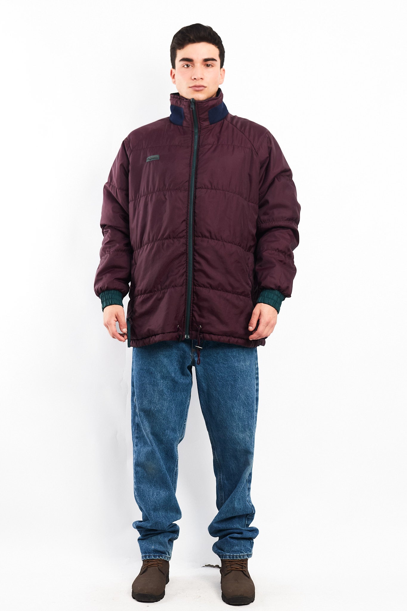 1990 Vintage Columbia Impermeable Reversible Ski Jacket (L)