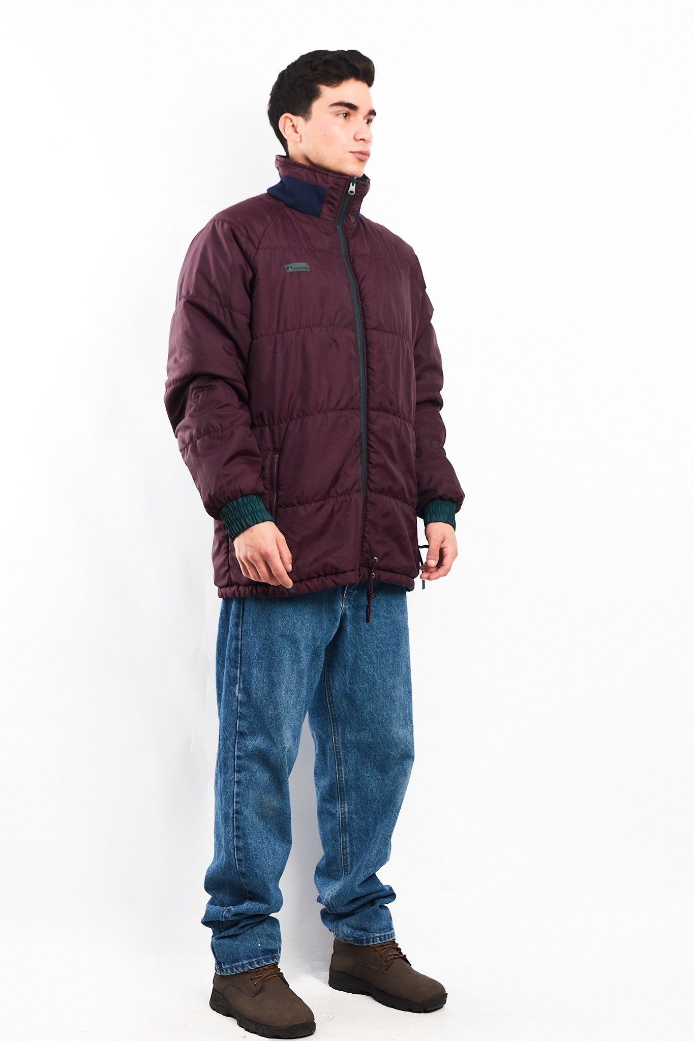 1990 Vintage Columbia Impermeable Reversible Ski Jacket (L)