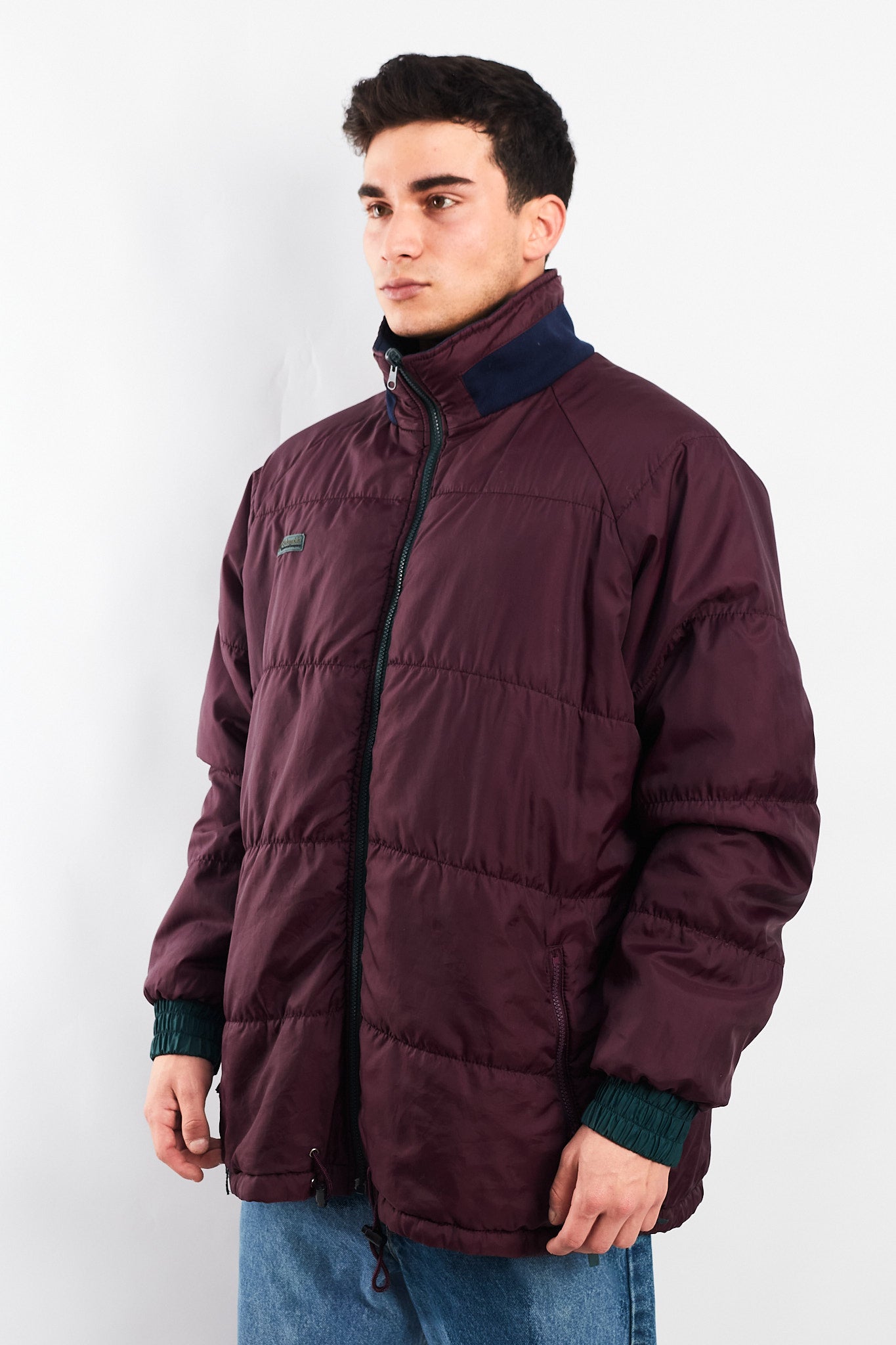 1990 Vintage Columbia Impermeable Reversible Ski Jacket (L)