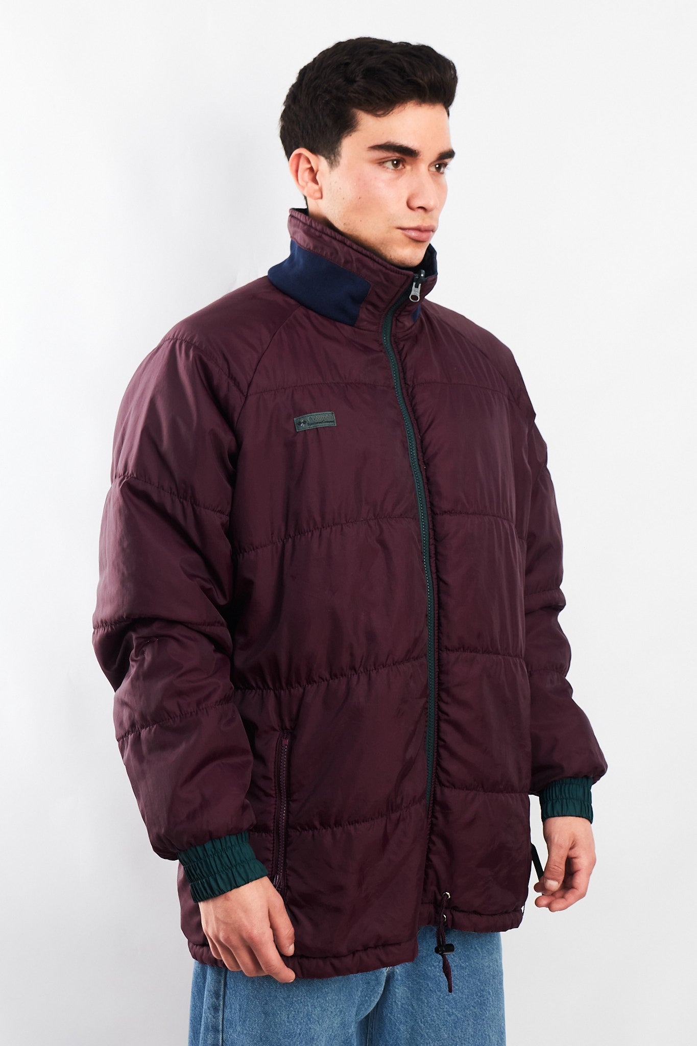 1990 Vintage Columbia Impermeable Reversible Ski Jacket (L)