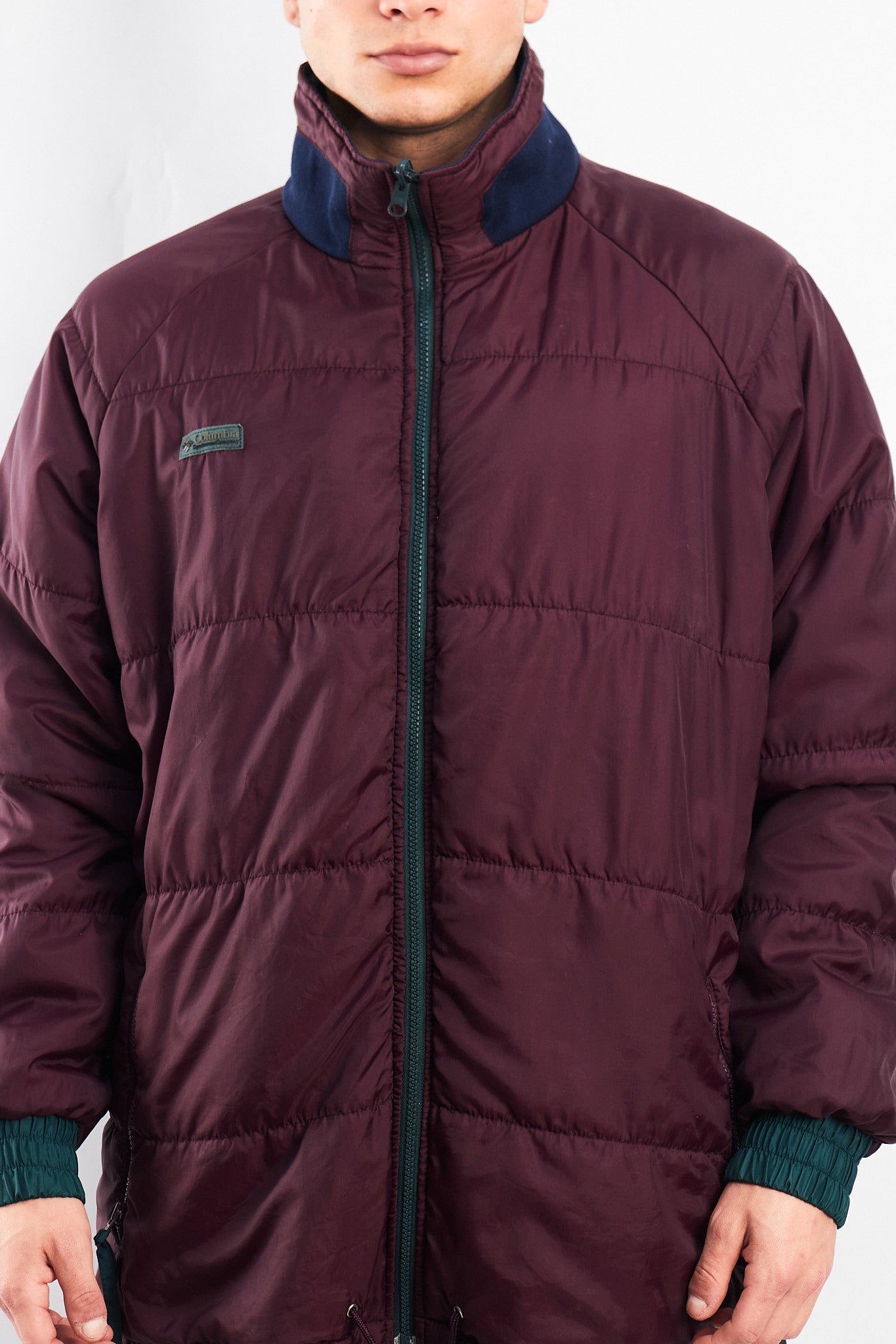 1990 Vintage Columbia Impermeable Reversible Ski Jacket (L)