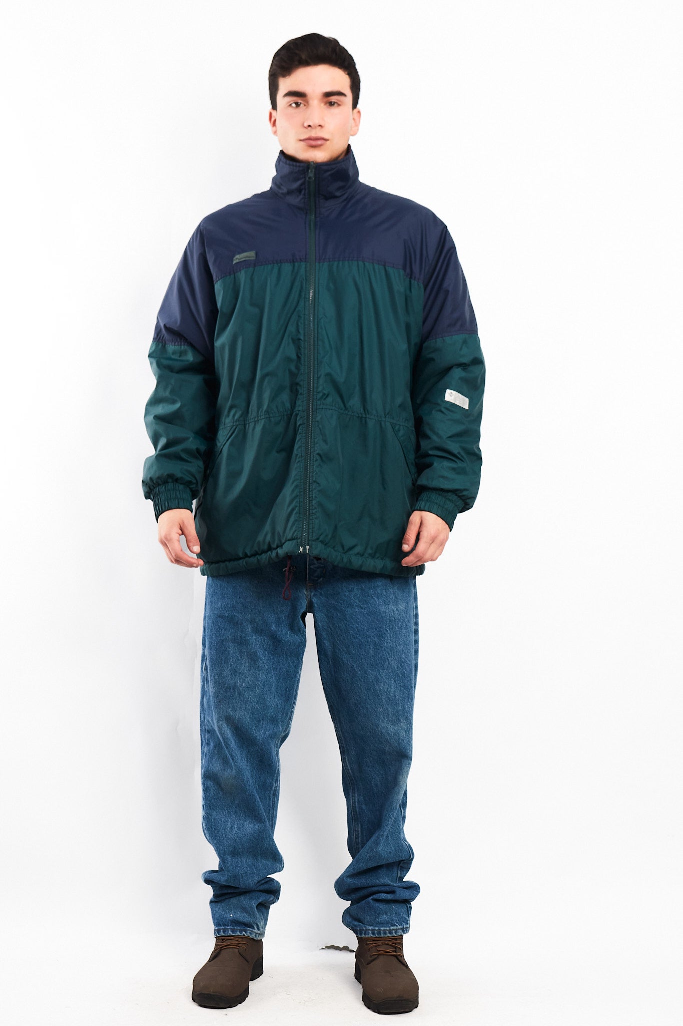 1990 Vintage Columbia Impermeable Reversible Ski Jacket (L)