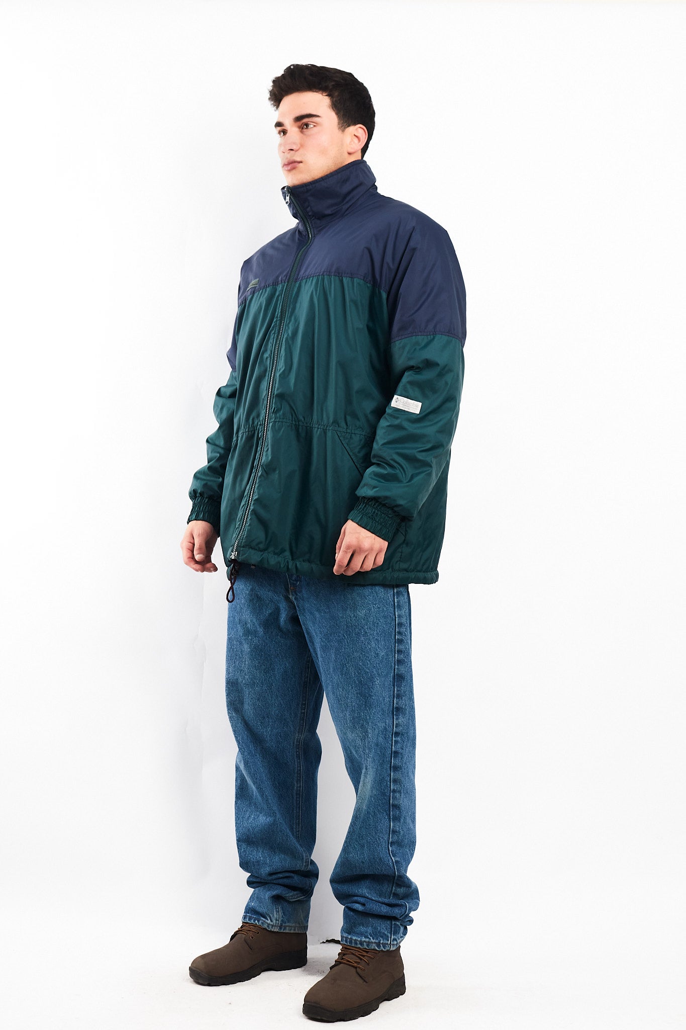 1990 Vintage Columbia Impermeable Reversible Ski Jacket (L)