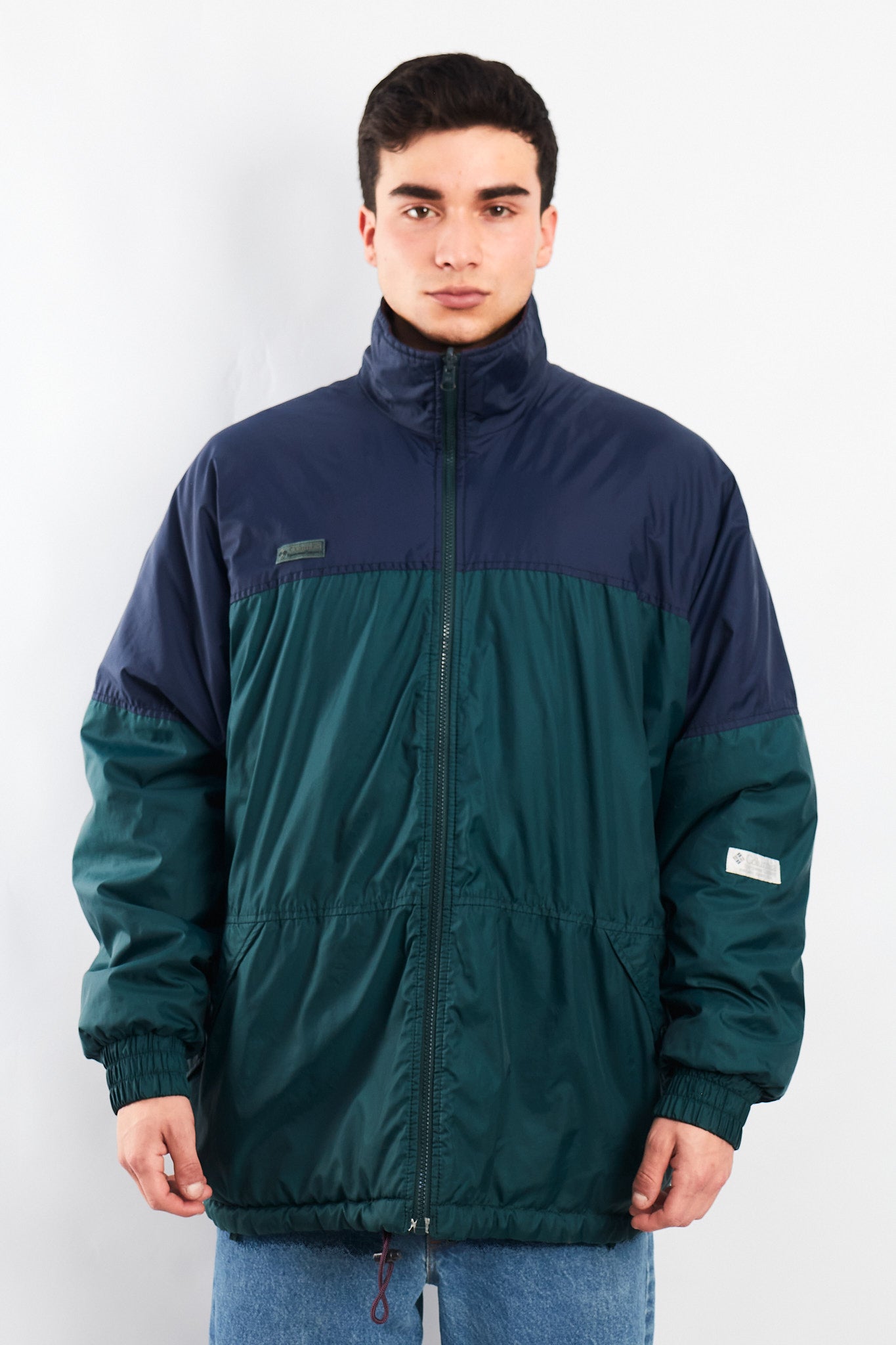 1990 Vintage Columbia Impermeable Reversible Ski Jacket (L)