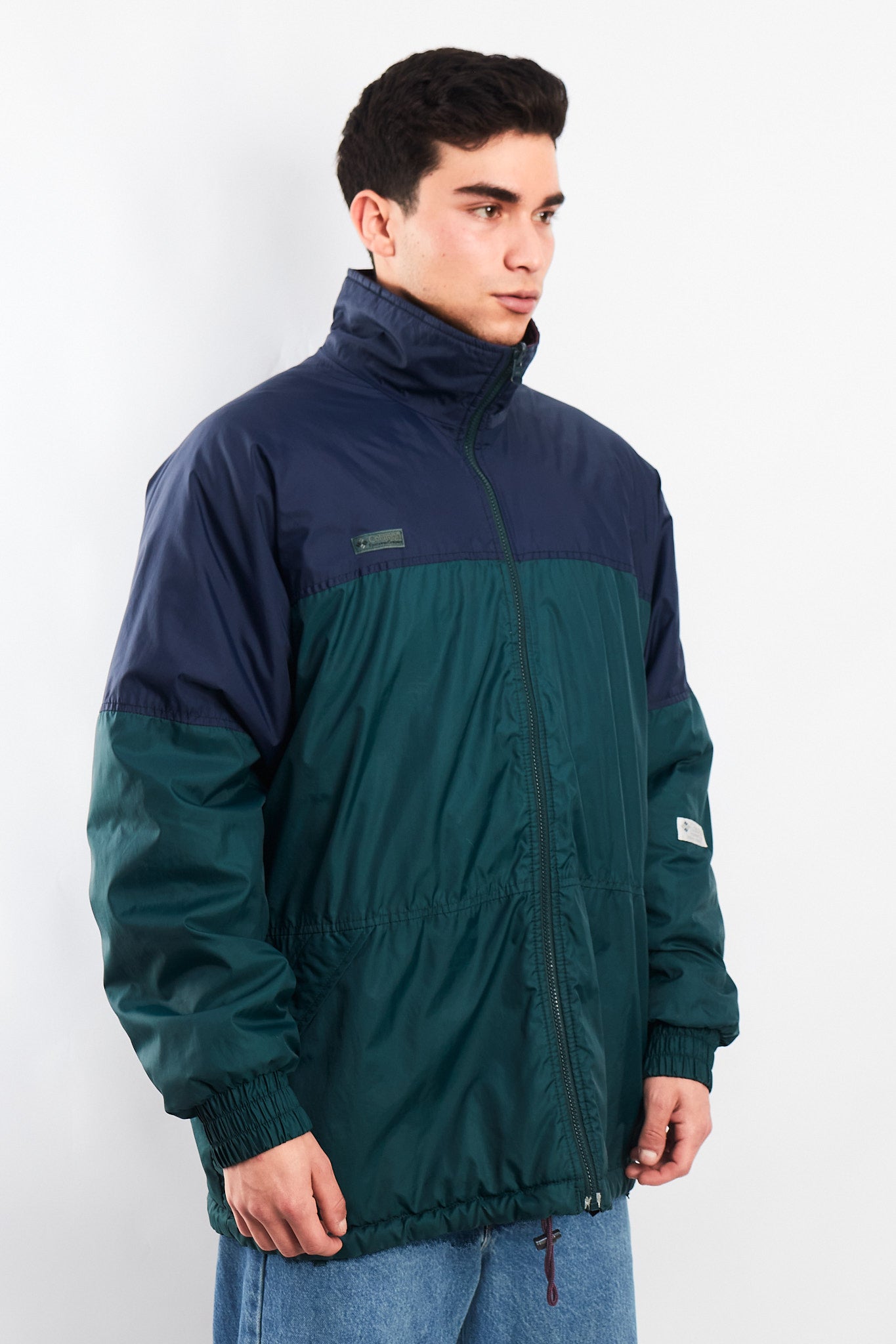 1990 Vintage Columbia Impermeable Reversible Ski Jacket (L)
