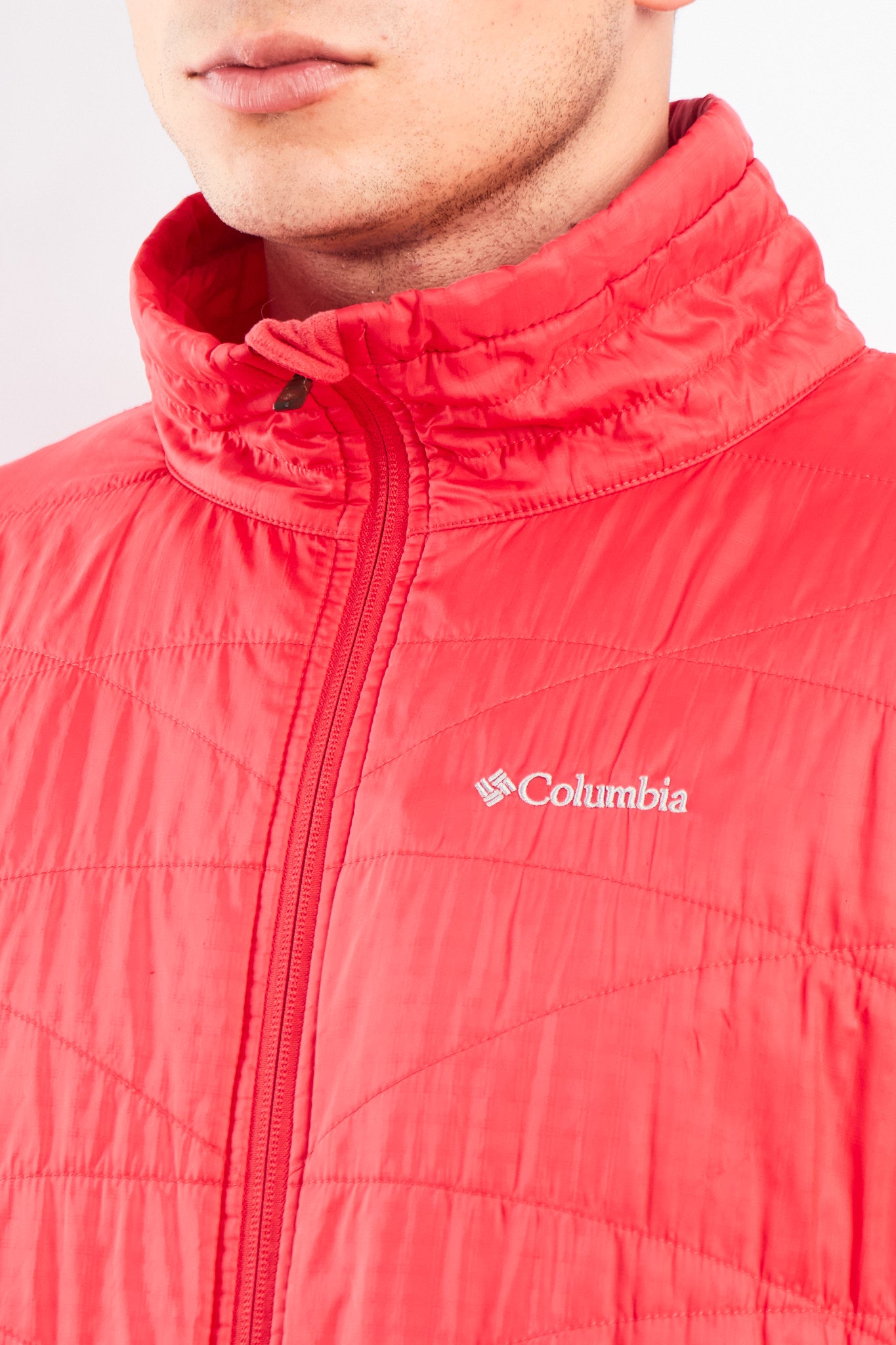 2000 Columbia Omniheat Salmon Puffer Jacket (L/XL)