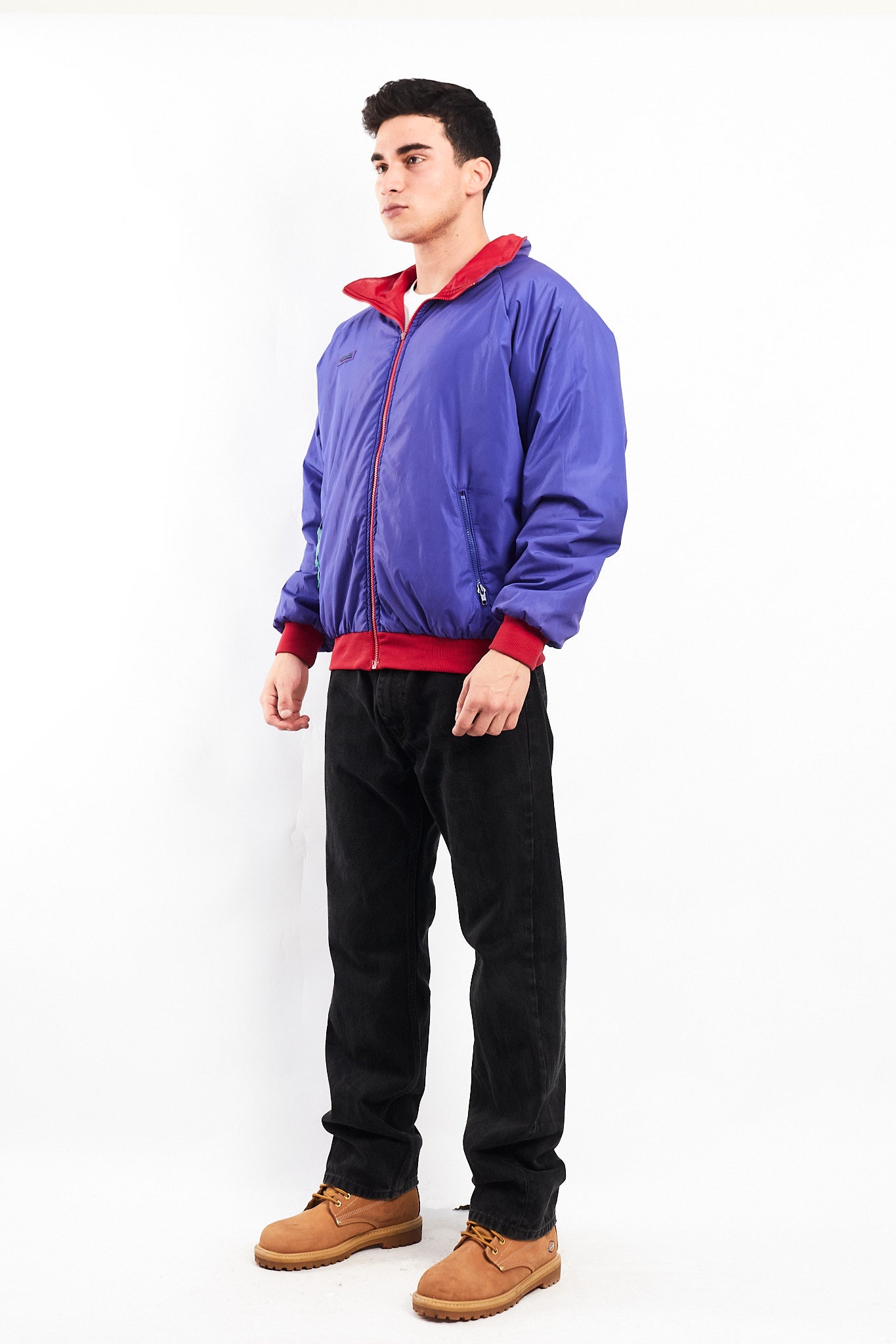 1990 Columbia Radial Sleeve Impermeable Reversible Padded Jacket (M/L)