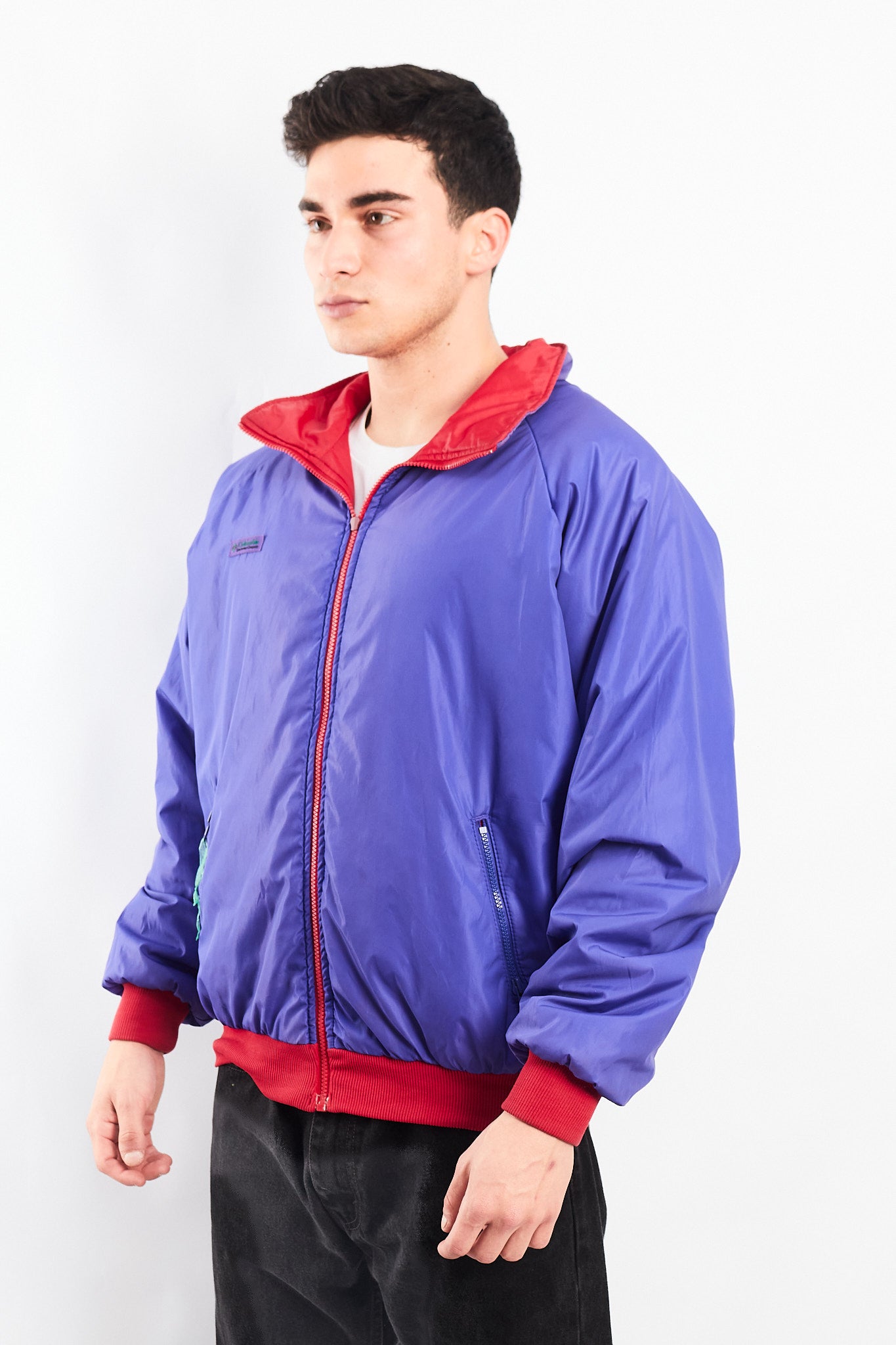 1990 Columbia Radial Sleeve Impermeable Reversible Padded Jacket (M/L)