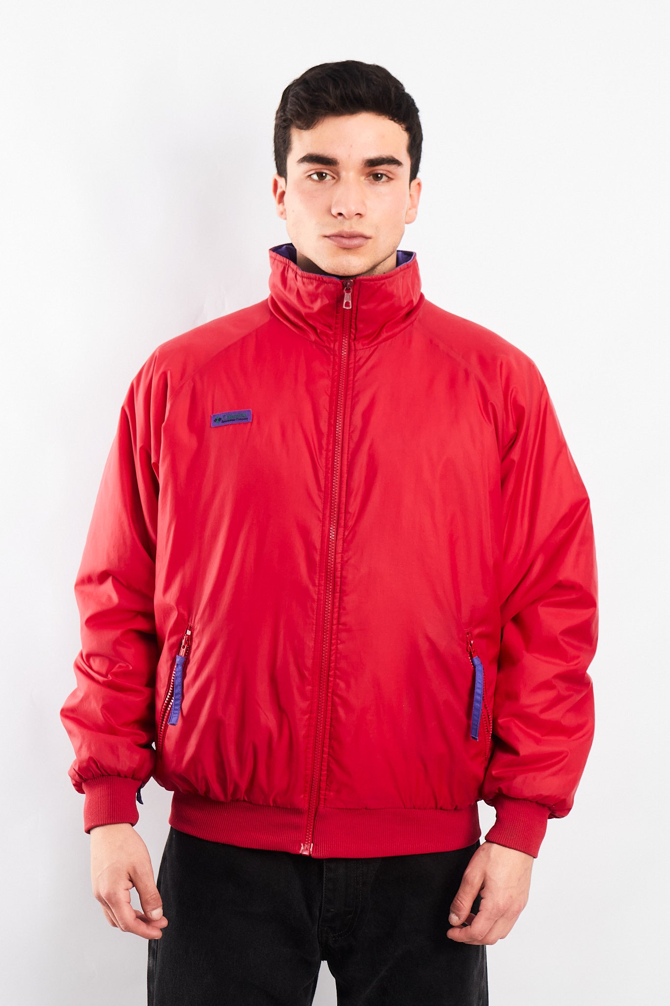 1990 Columbia Radial Sleeve Impermeable Reversible Padded Jacket (M/L)